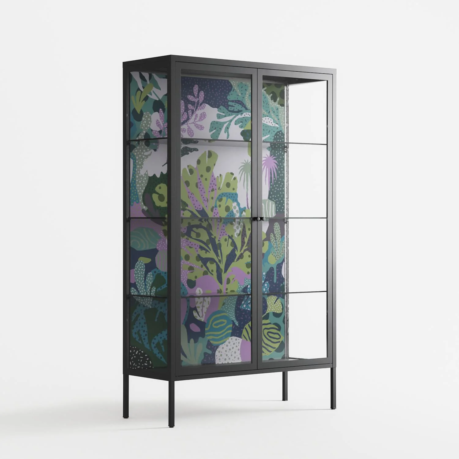 A Bridge Across Time 2 - Cabinet - Nick Liefhebber - Antracite - Clear glass - Image 4