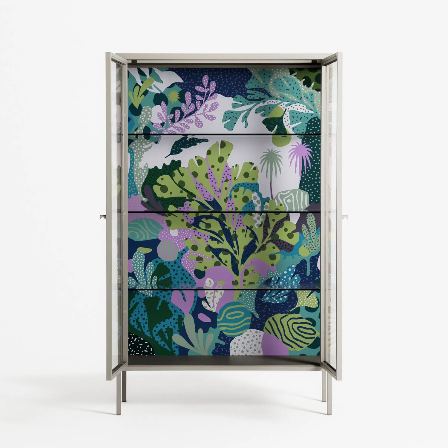 A Bridge Across Time 2 - Cabinet - Nick Liefhebber - Pebble - Clear glass - Image 3