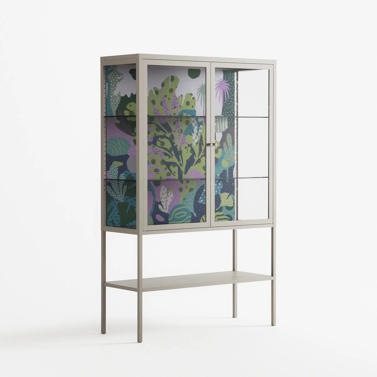 A Bridge Across Time 2 - Loft Cabinet - Nick Liefhebber - Pebble - Clear glass - Image 4