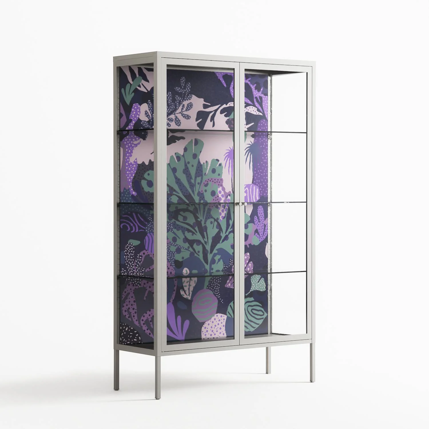 A Bridge Across Time 3 - Cabinet - Nick Liefhebber - Chalk - Clear glass - Image 4