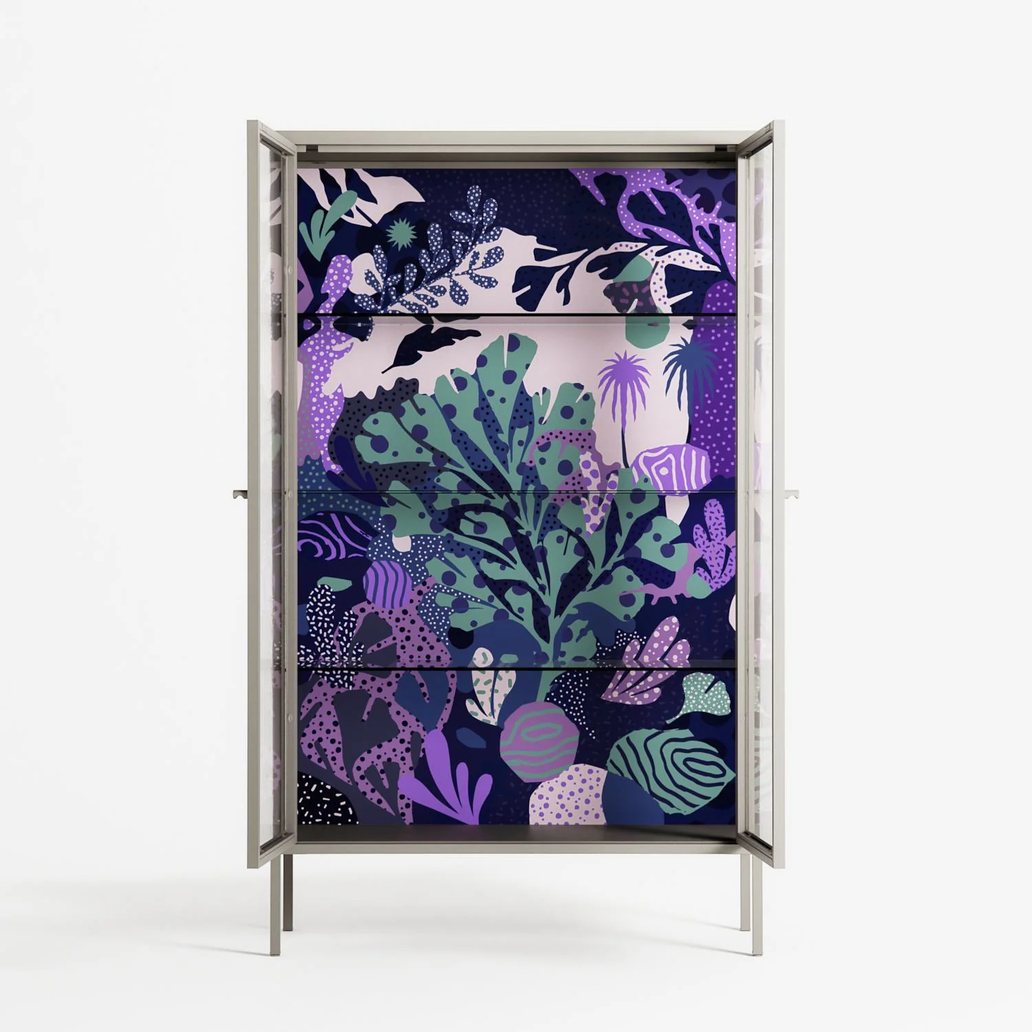 A Bridge Across Time 3 - Cabinet - Nick Liefhebber - Pebble - Clear glass - Image 3