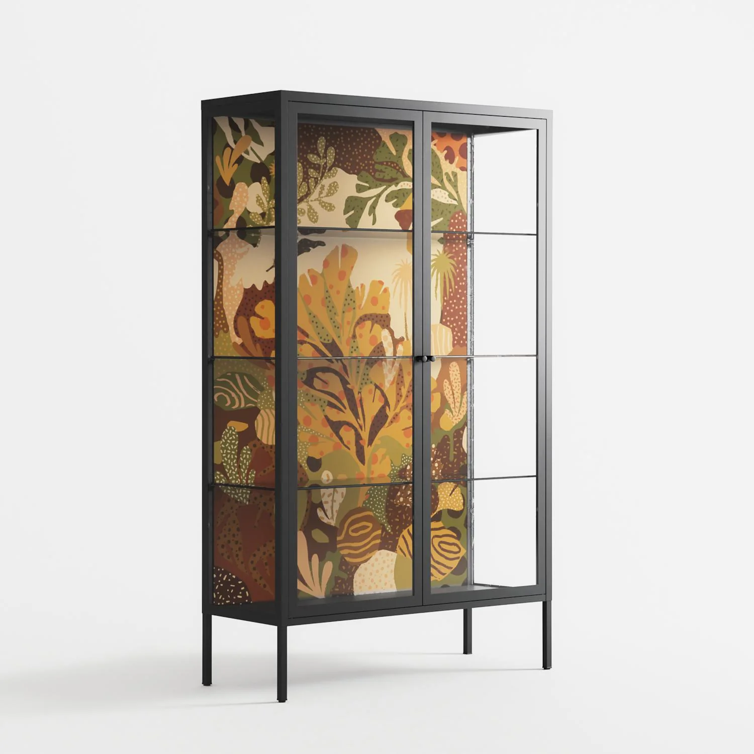 A Bridge Across Time 4 - Cabinet - Nick Liefhebber - Antracite - Clear glass - Image 4