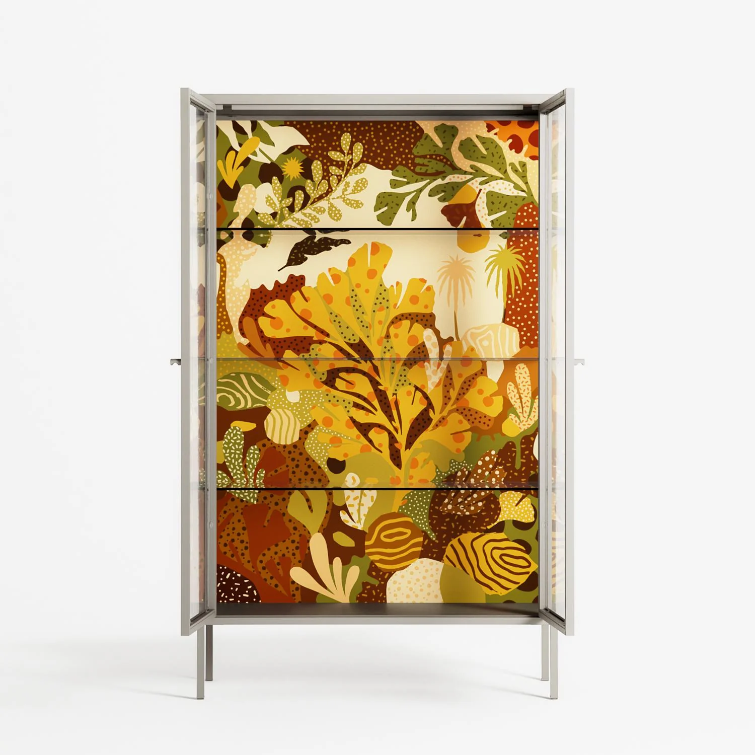 A Bridge Across Time 4 - Cabinet - Nick Liefhebber - Pebble - Clear glass - Image 3