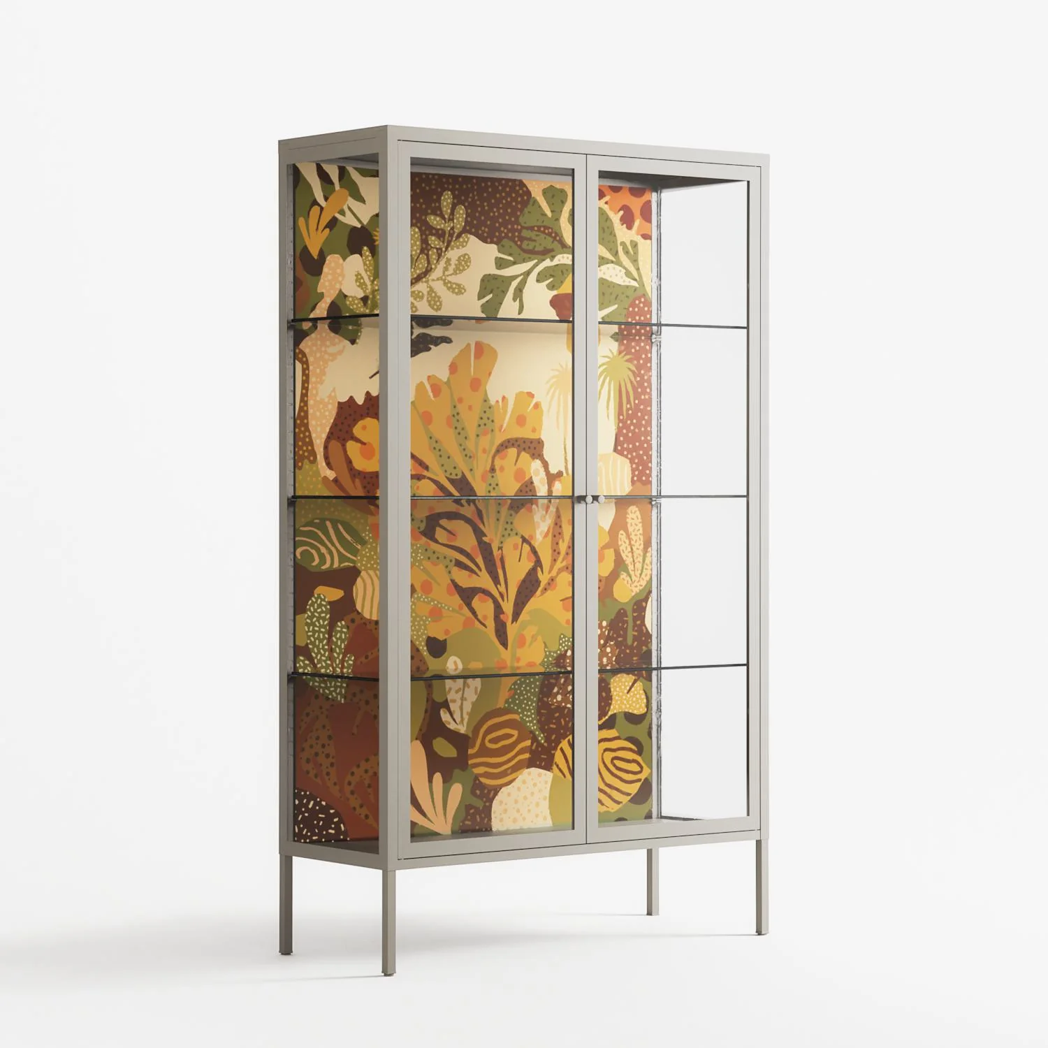 A Bridge Across Time 4 - Cabinet - Nick Liefhebber - Pebble - Clear glass - Image 4