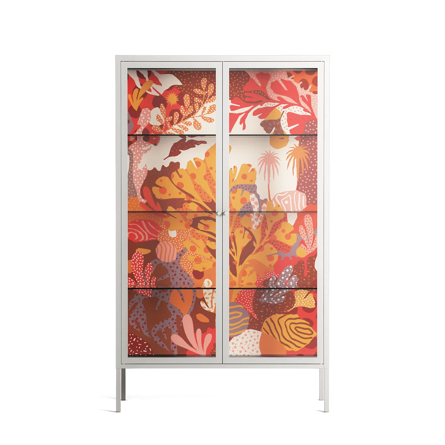 A Bridge Across Time - Cabinet - Nick Liefhebber - Chalk - Clear glass