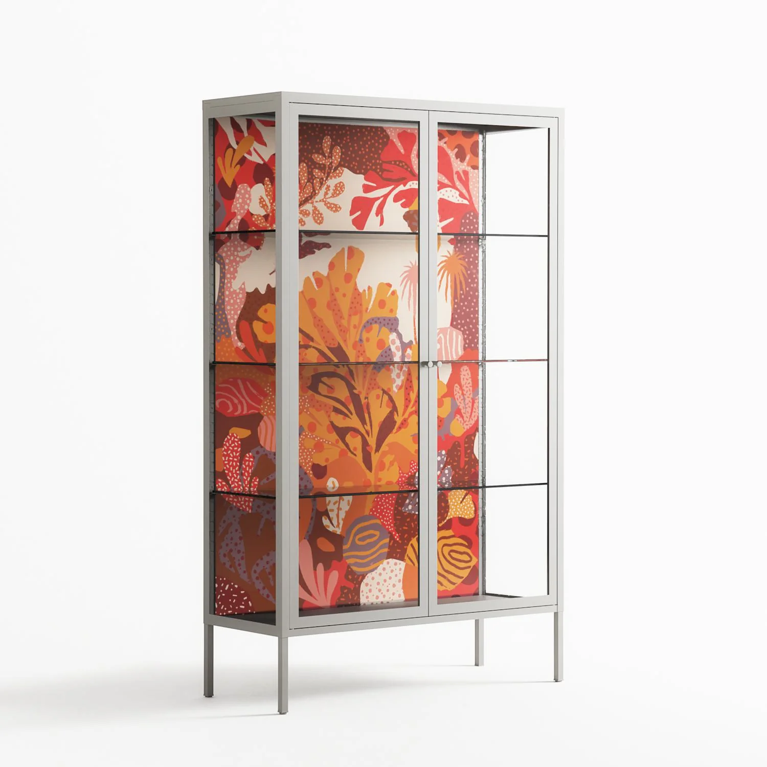 A Bridge Across Time - Cabinet - Nick Liefhebber - Chalk - Clear glass - Image 4