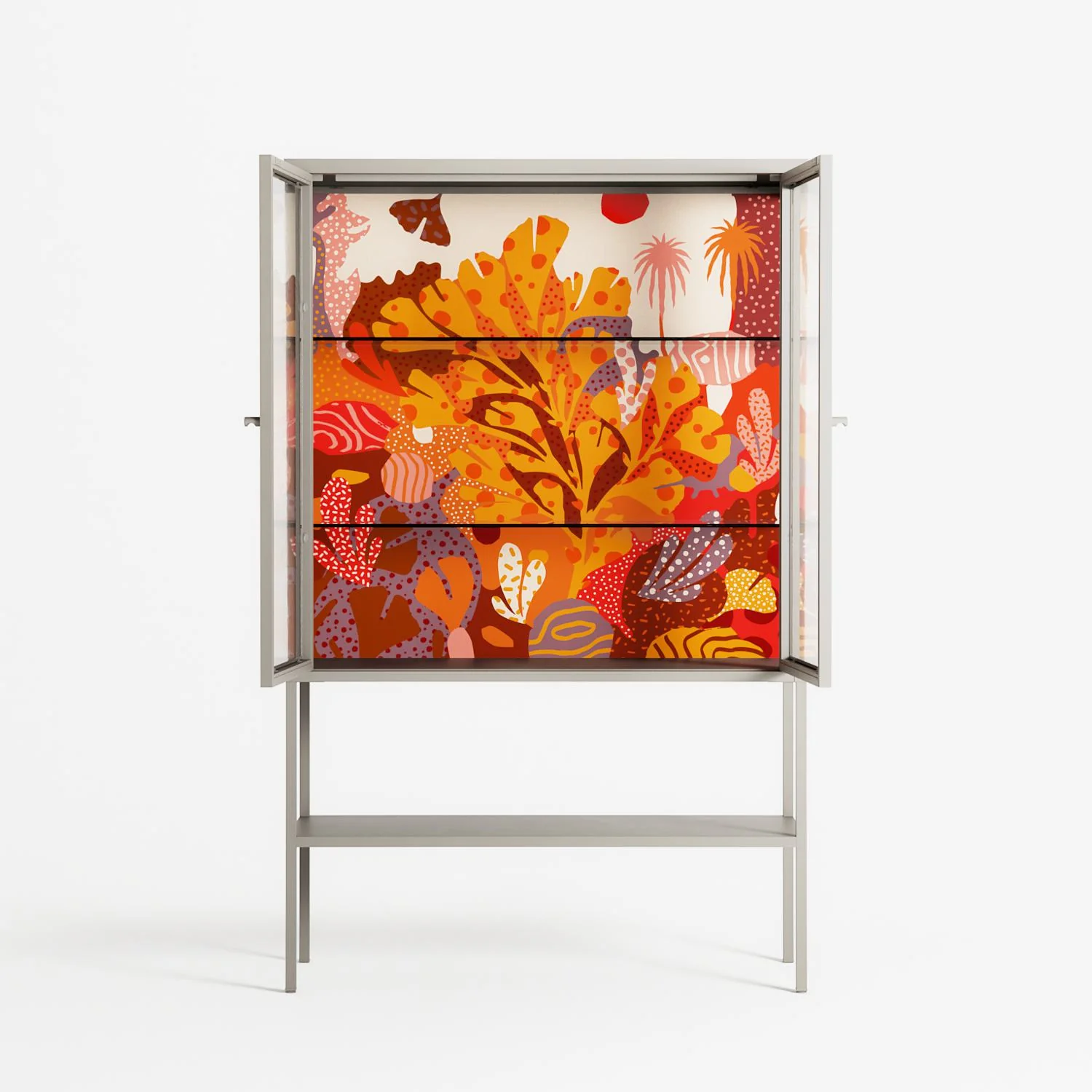 A Bridge Across Time - Loft Cabinet - Nick Liefhebber - Pebble - Clear glass - Image 3