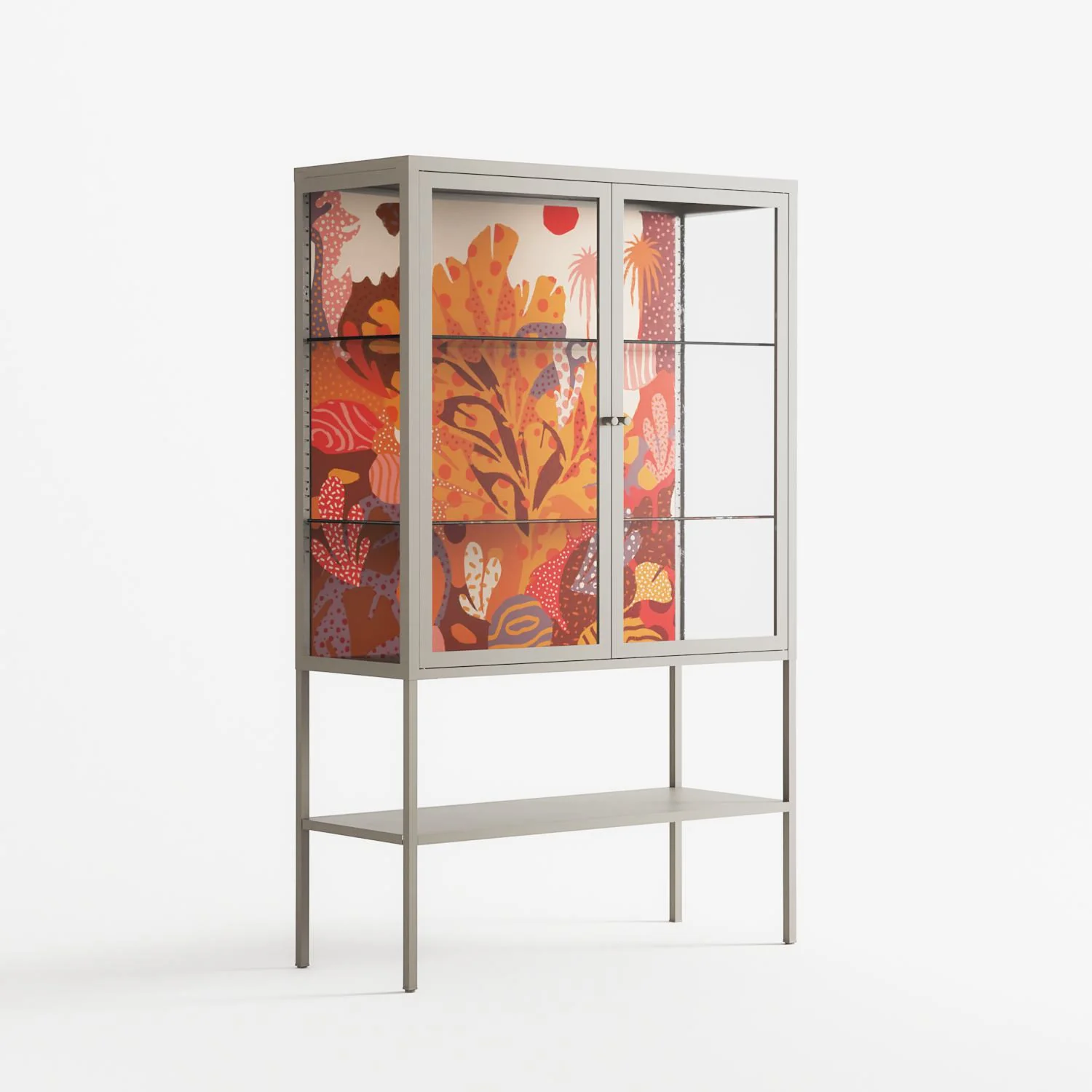 A Bridge Across Time - Loft Cabinet - Nick Liefhebber - Pebble - Clear glass - Image 4