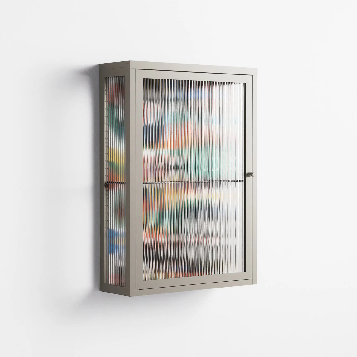 Alive - Wall Cabinet - Vratislav Pecka - Pebble - Reeded glass - Image 4