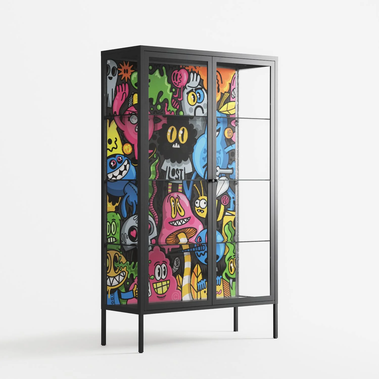 All The Good Guys - Cabinet - Craig Watkins - Antracite - Clear glass - Image 4