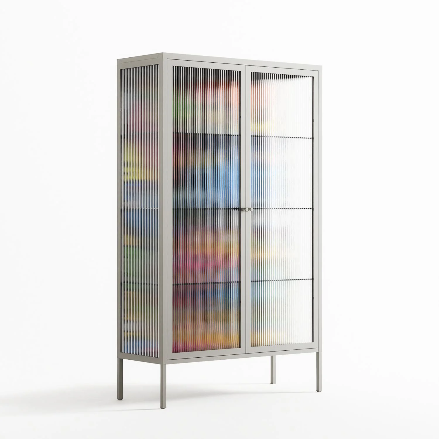All The Good Guys - Cabinet - Craig Watkins - Chalk - Reeded glass - Image 4