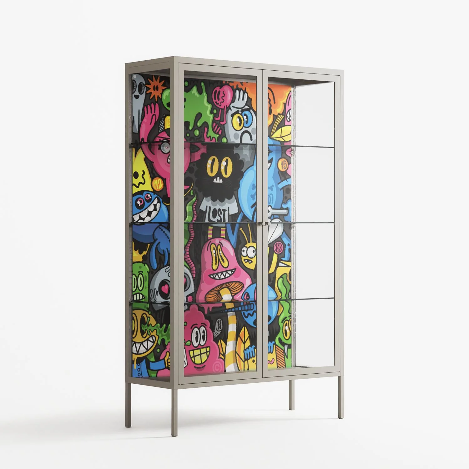 All The Good Guys - Cabinet - Craig Watkins - Pebble - Clear glass - Image 4