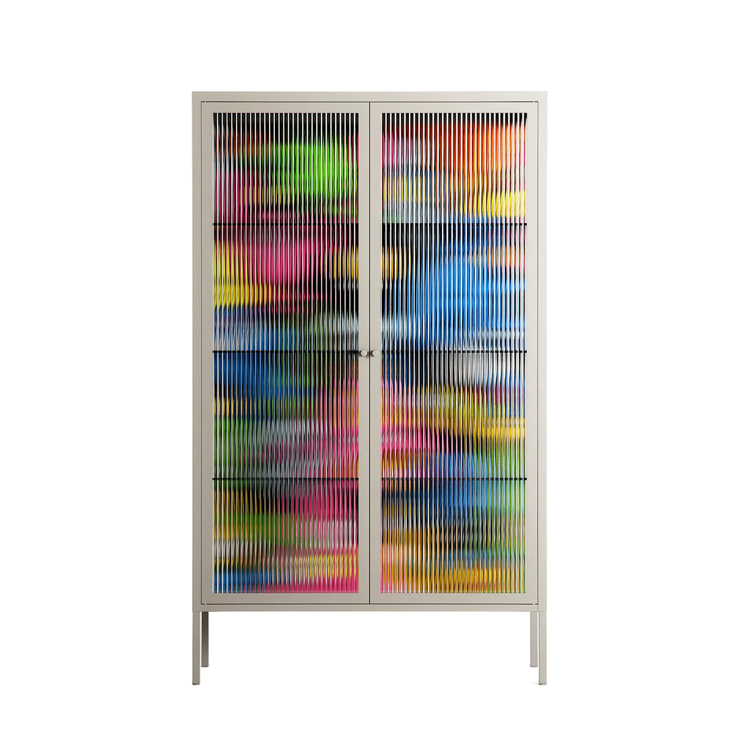 All The Good Guys - Cabinet - Craig Watkins - Pebble - Reeded glass