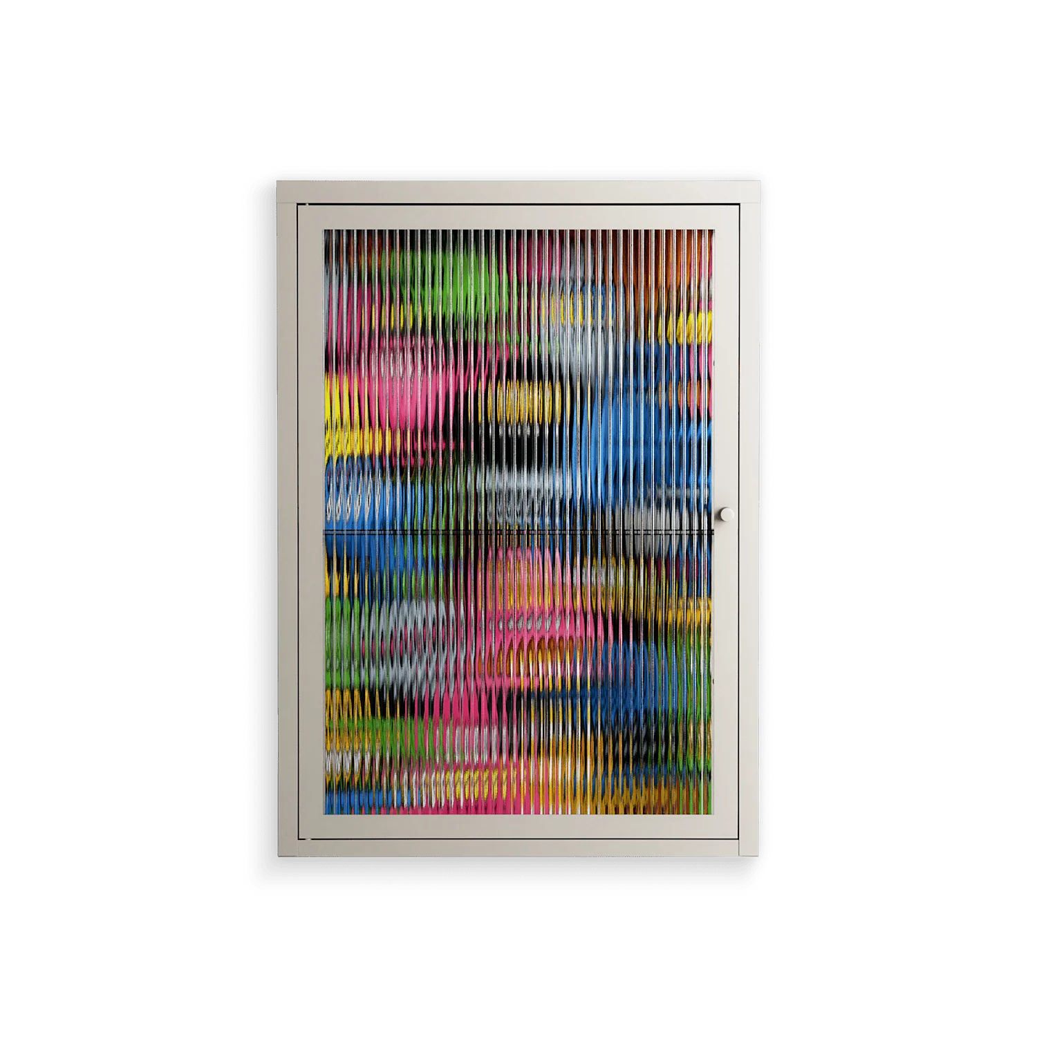 All The Good Guys - Wall Cabinet - Craig Watkins - Pebble - Reeded glass