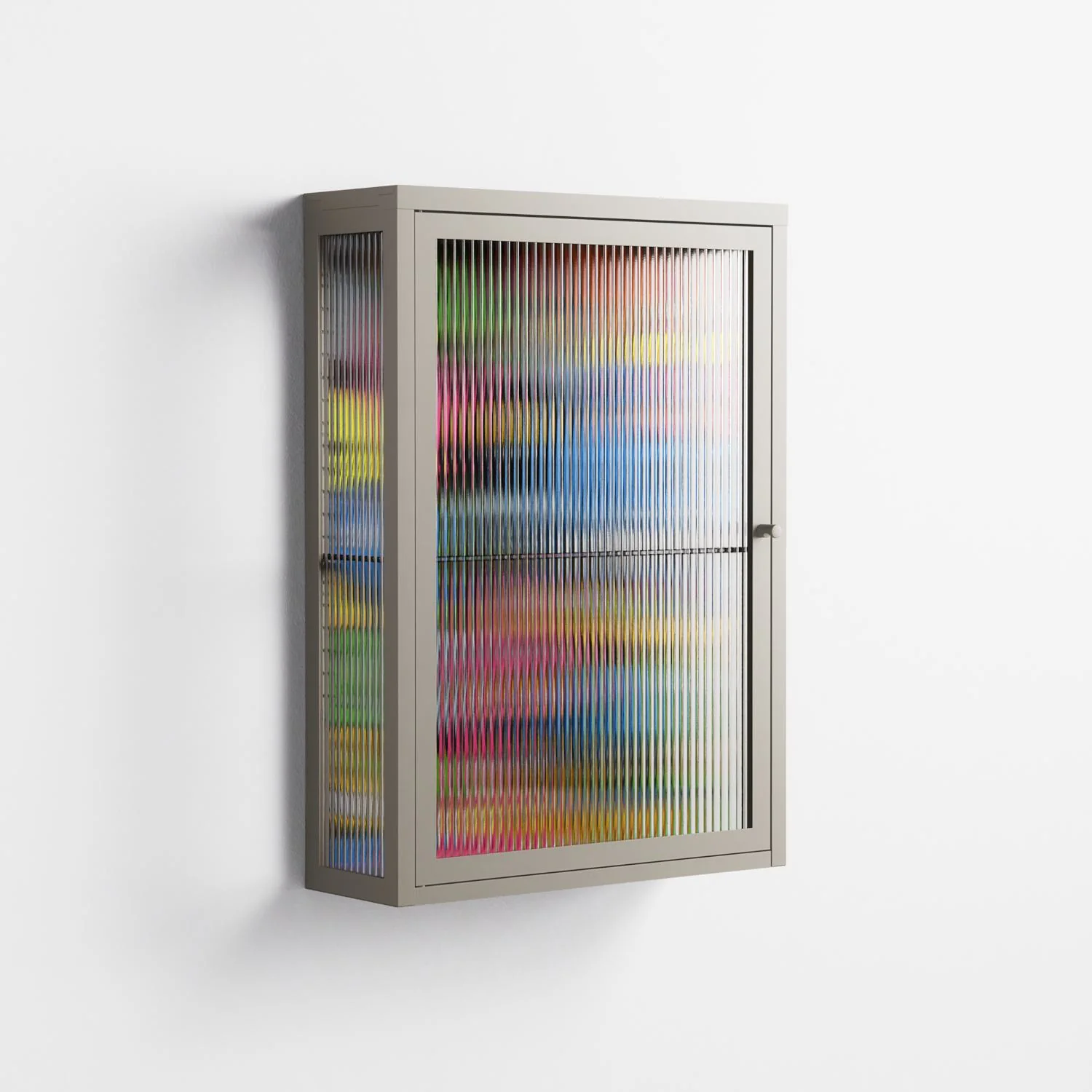 All The Good Guys - Wall Cabinet - Craig Watkins - Pebble - Reeded glass - Image 4
