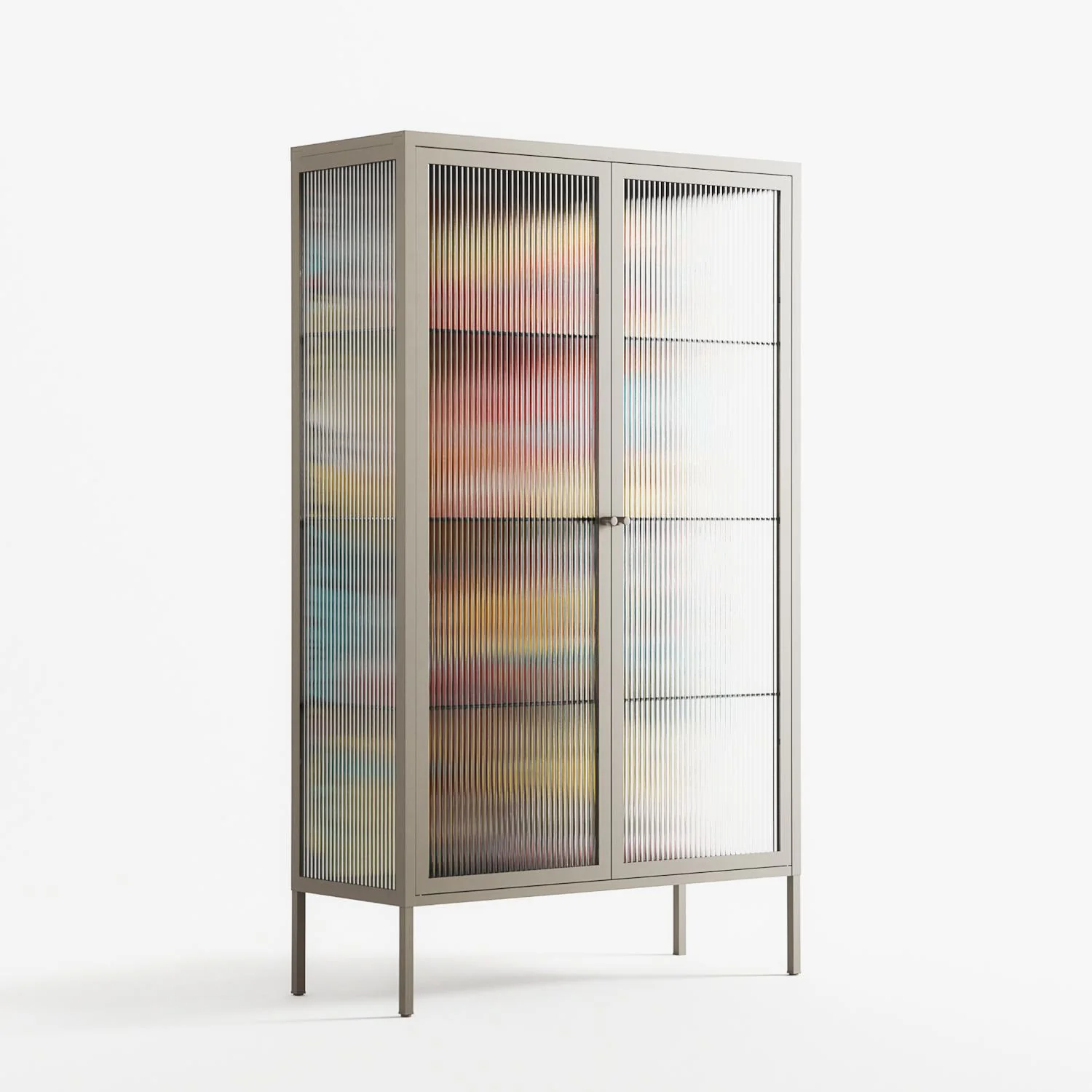 All The Stickers - Cabinet - Craig Watkins - Pebble - Reeded glass - Image 4
