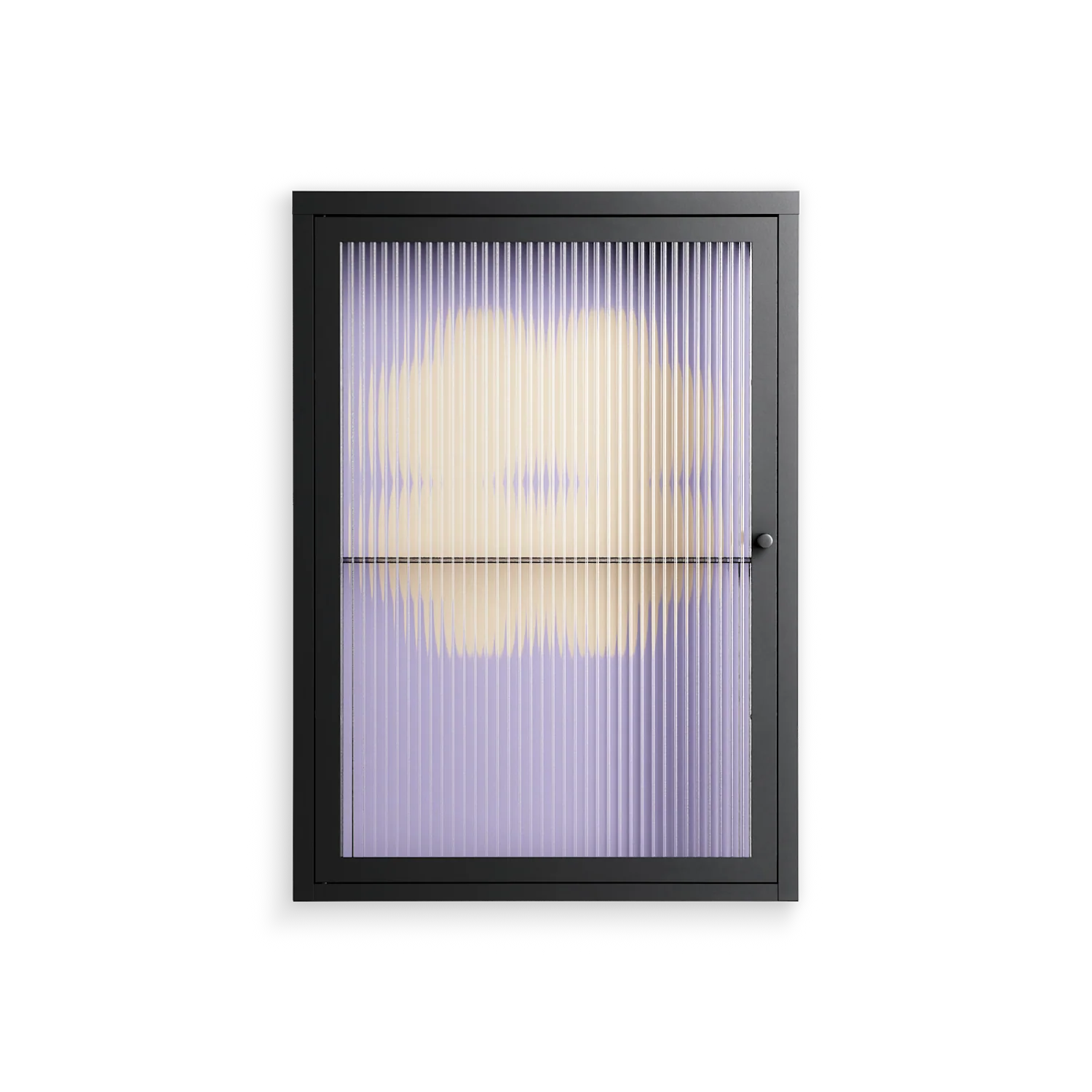 Amara - Wall Cabinet - Linus Lohoff - Antracite - Reeded glass