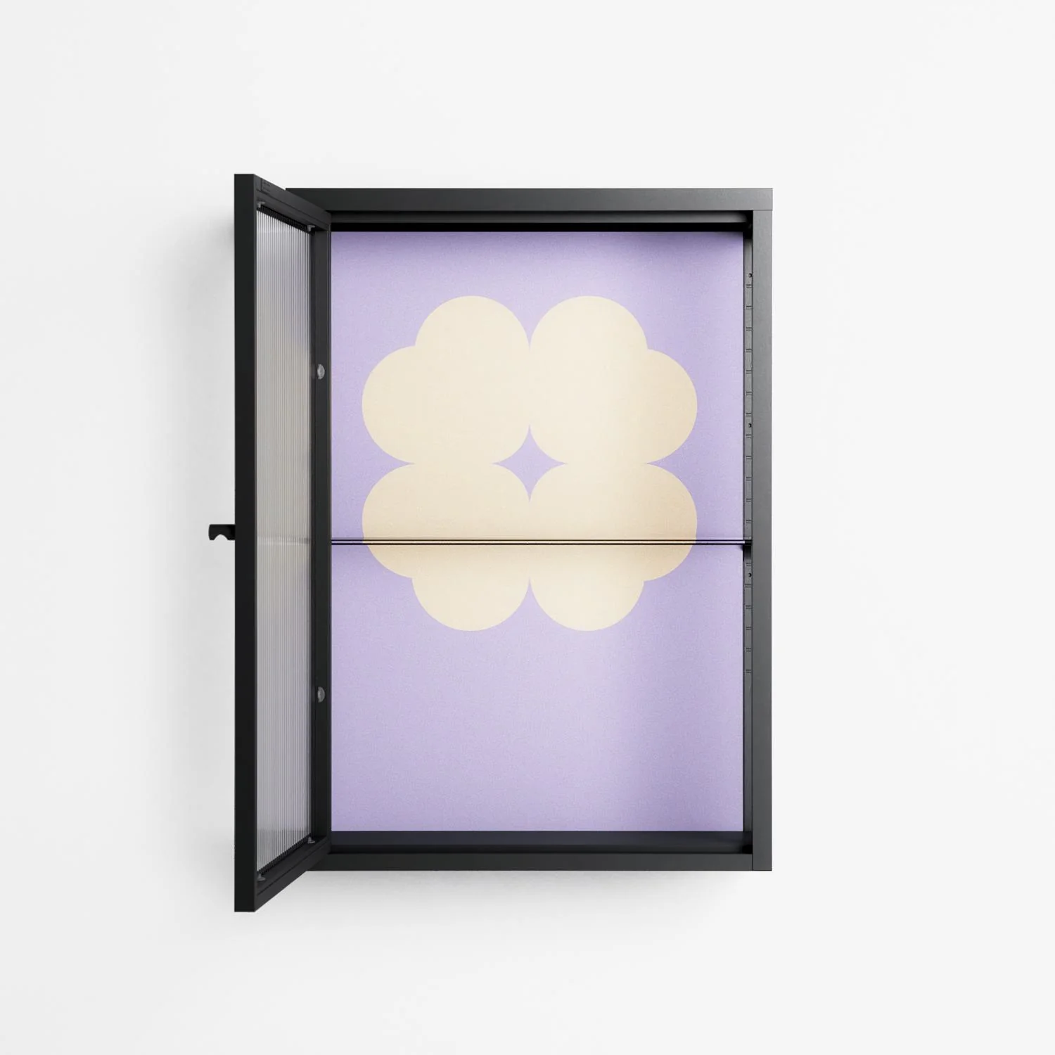 Amara - Wall Cabinet - Linus Lohoff - Antracite - Reeded glass - Image 3