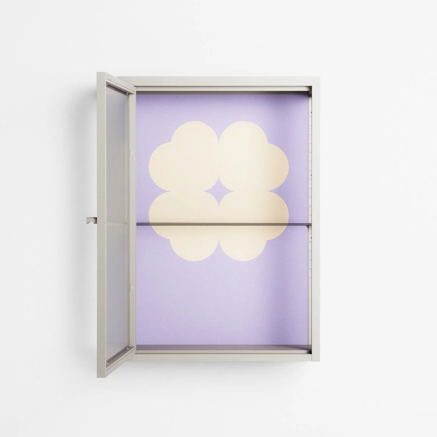 Amara - Wall Cabinet - Linus Lohoff - Pebble - Reeded glass - Image 3
