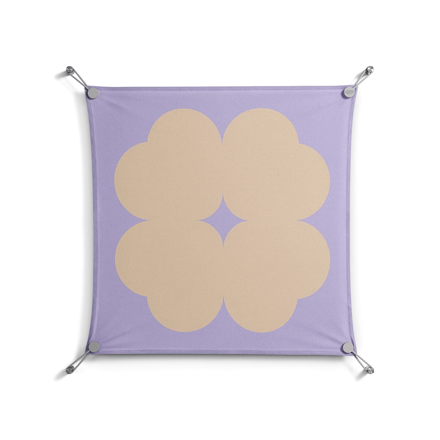 Amara - Work On Wall - Linus Lohoff - Silver - 70 x 70 cm
