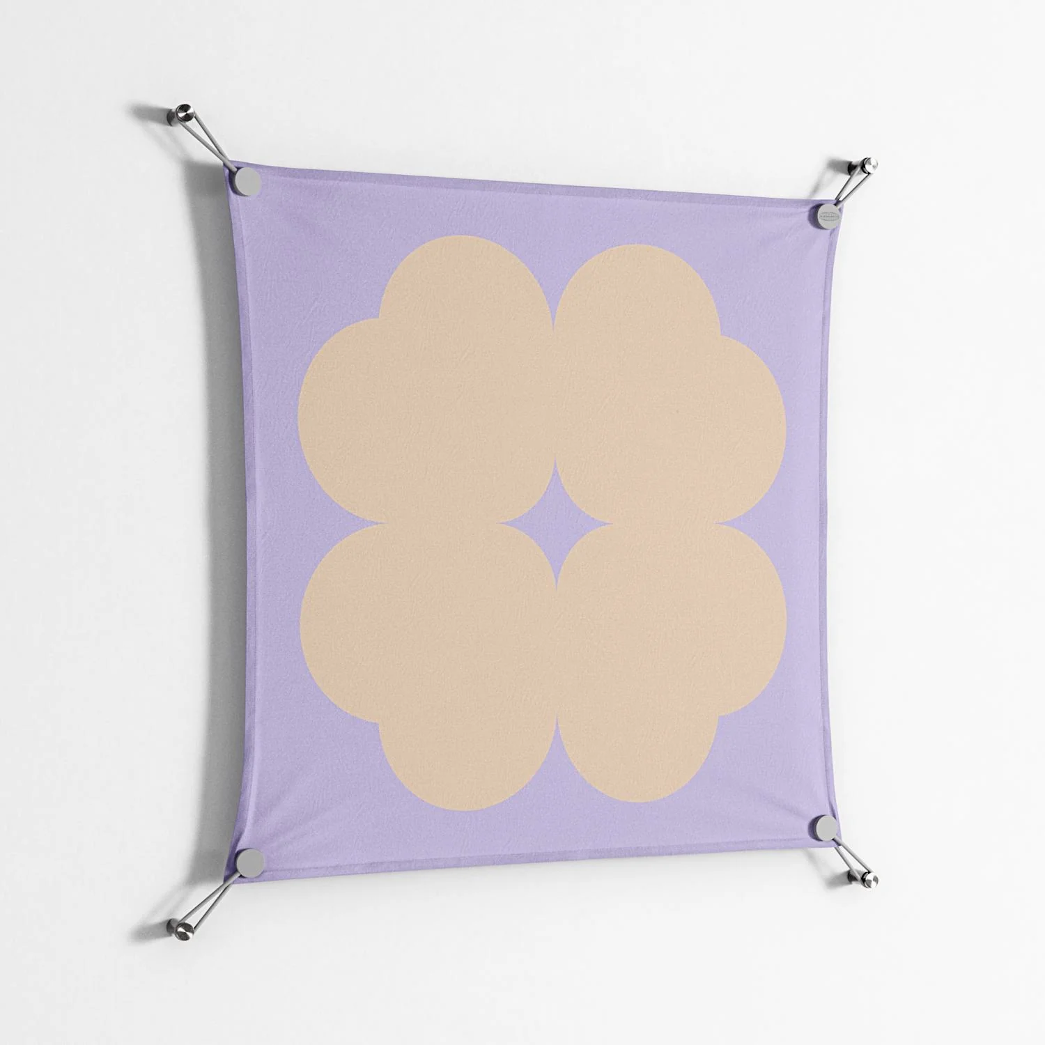 Amara - Work On Wall - Linus Lohoff - Silver - 70 x 70 cm - Image 2
