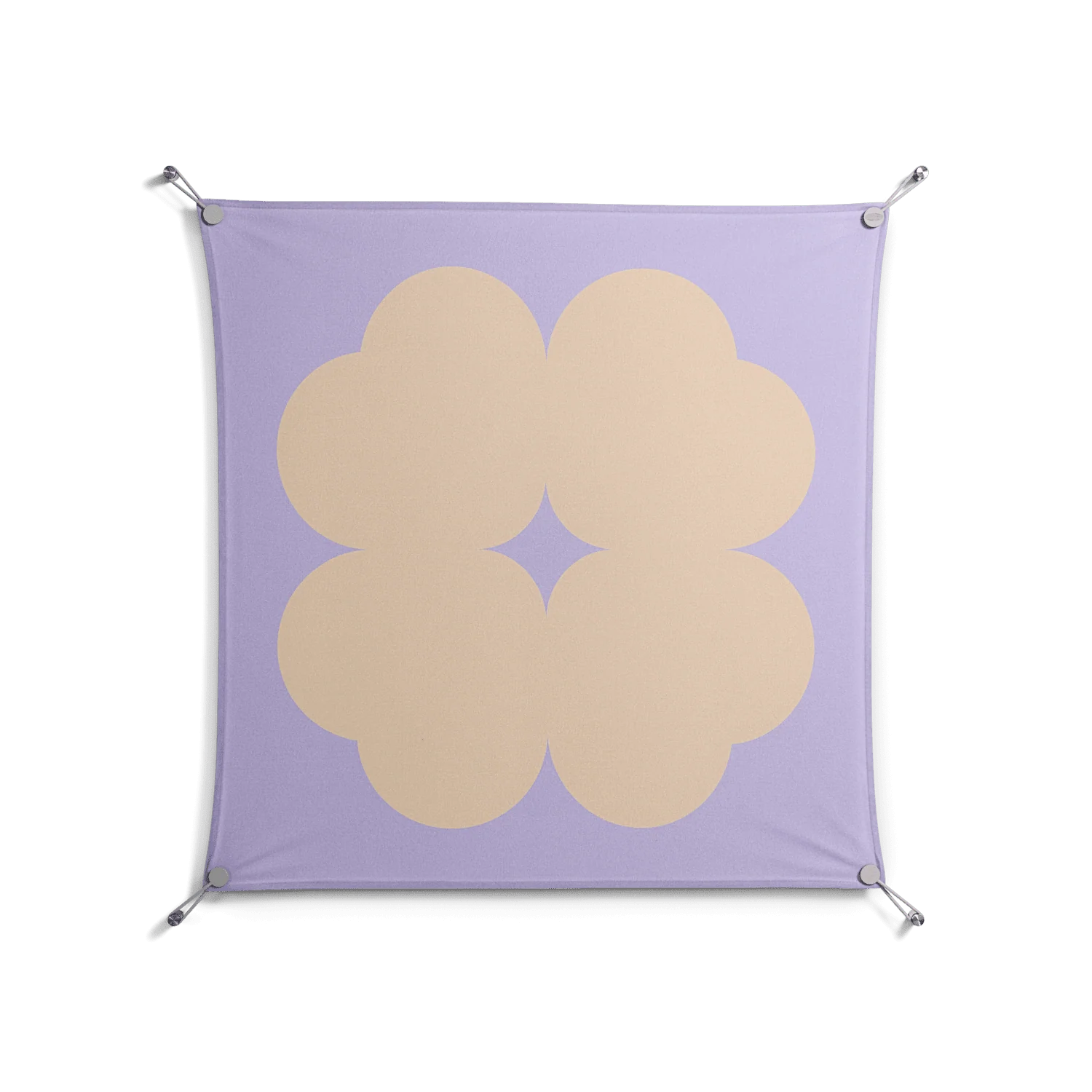 Amara - Work On Wall - Linus Lohoff - Silver - 90 x 90 cm