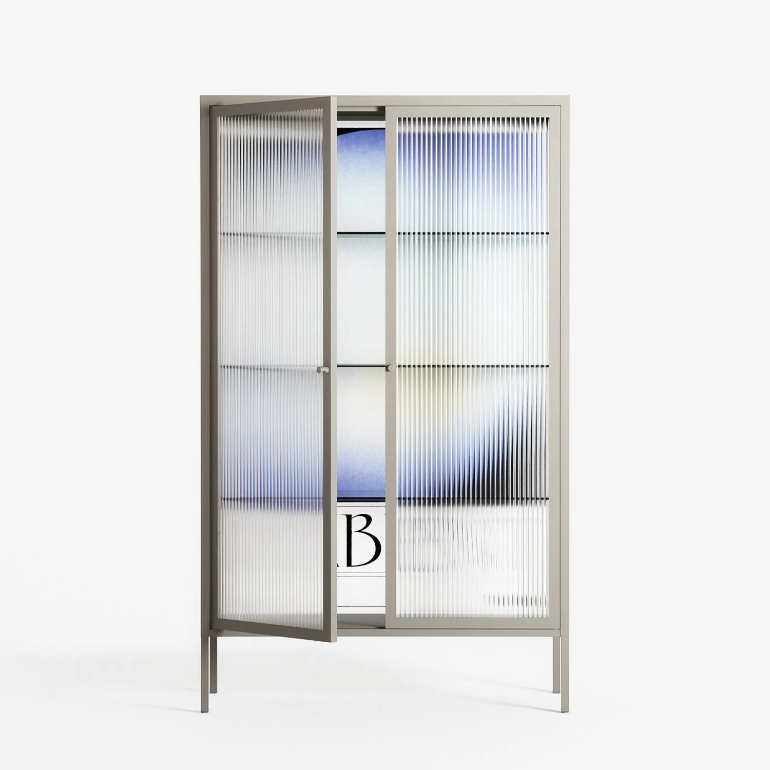 Ambient - Cabinet - Alexander Khabbazi - Pebble - Reeded glass - Image 2