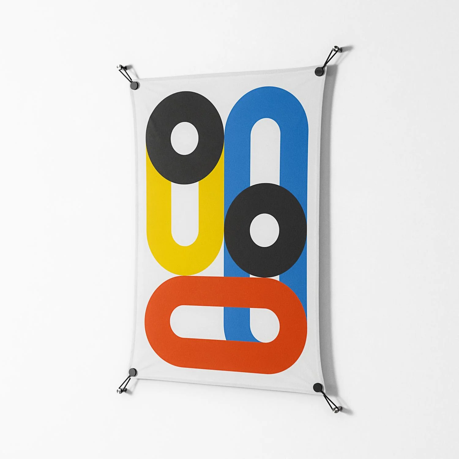 Arial - Work On Wall - Vratislav Pecka - Black - 70 x 100 cm - Image 2