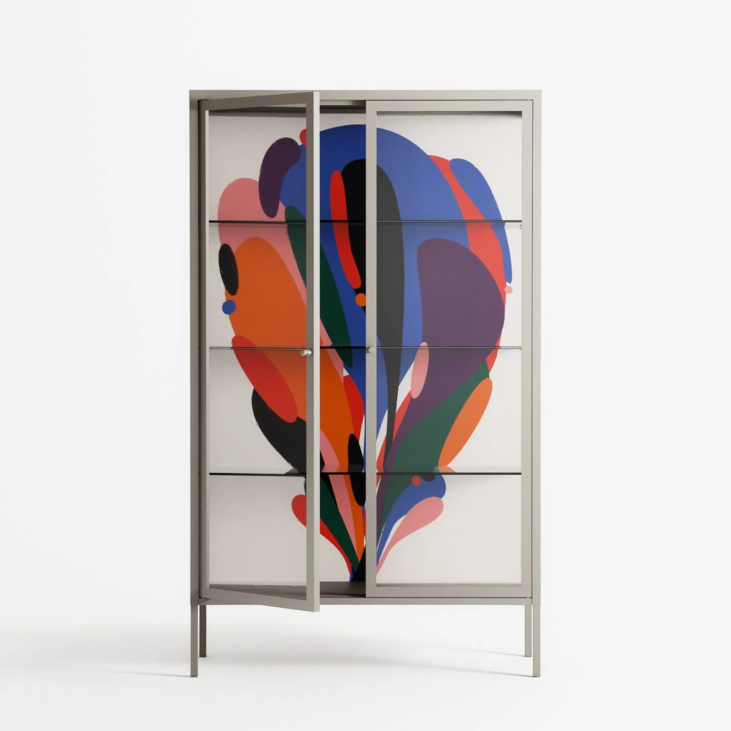 Balloons - Cabinet - Vratislav Pecka - Pebble - Clear glass - Image 2