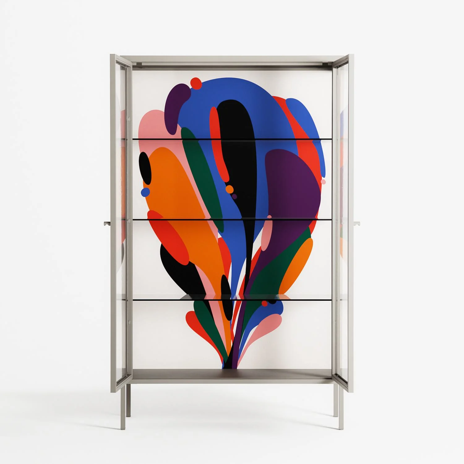 Balloons - Cabinet - Vratislav Pecka - Pebble - Clear glass - Image 3
