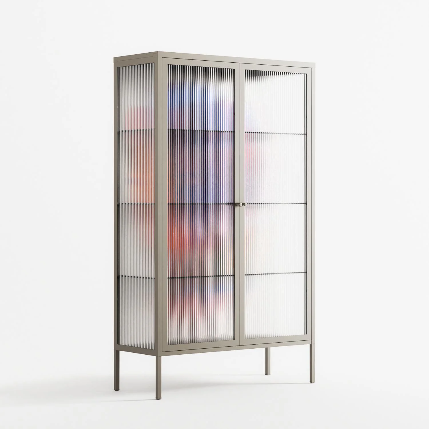 Balloons - Cabinet - Vratislav Pecka - Pebble - Reeded glass - Image 4