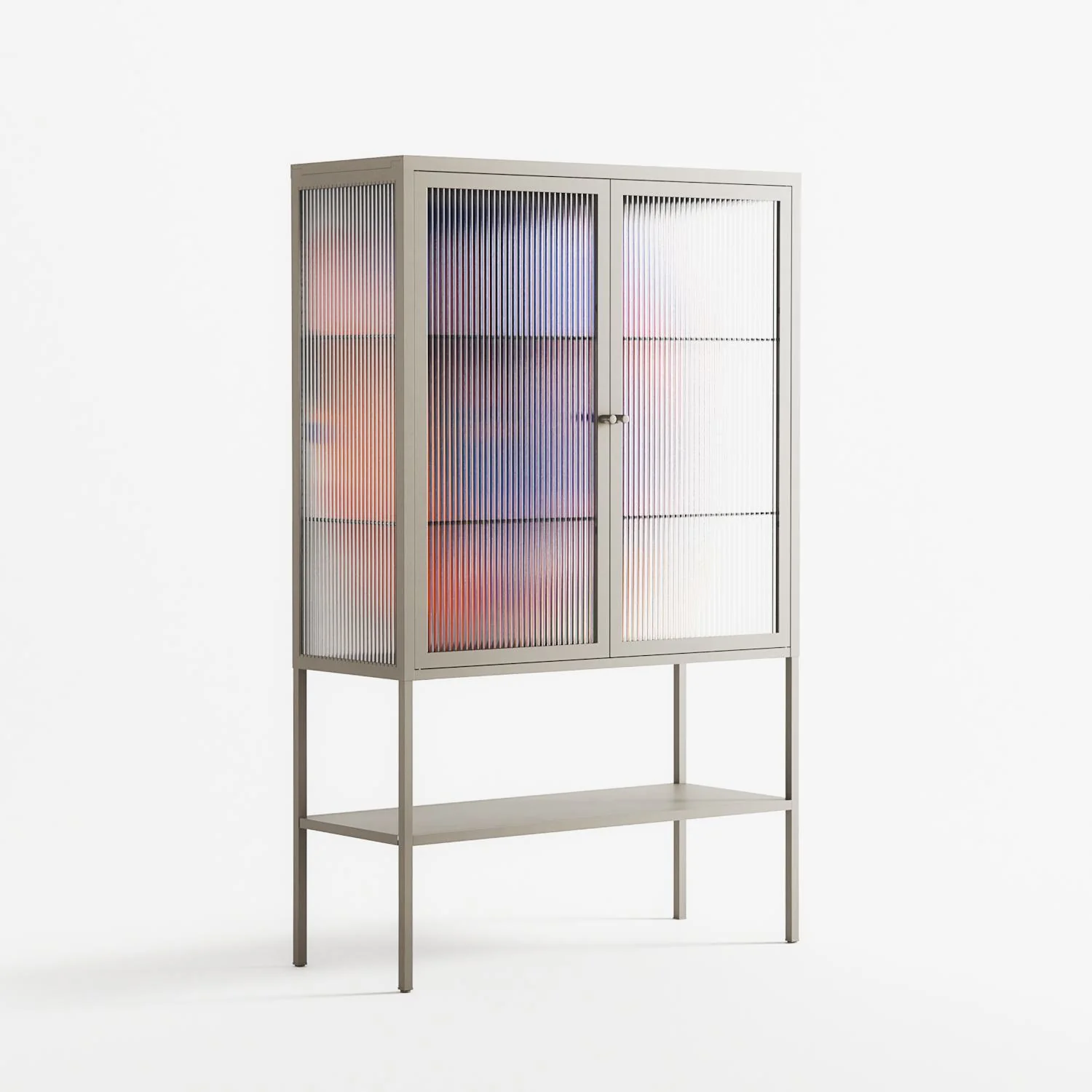 Balloons - Loft Cabinet - Vratislav Pecka - Pebble - Reeded glass - Image 4