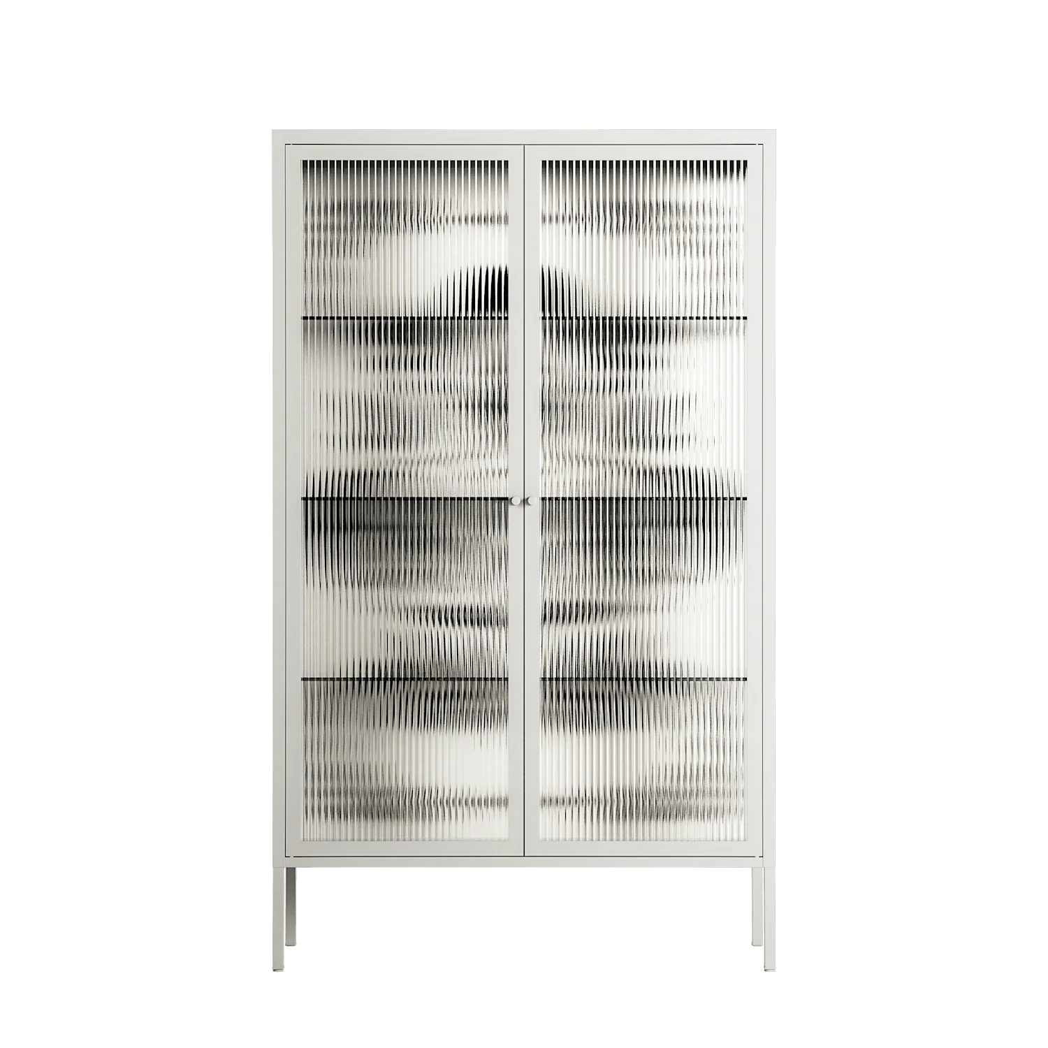 Barbed Bloom - Cabinet - Daphna Sebbane - Chalk - Reeded glass