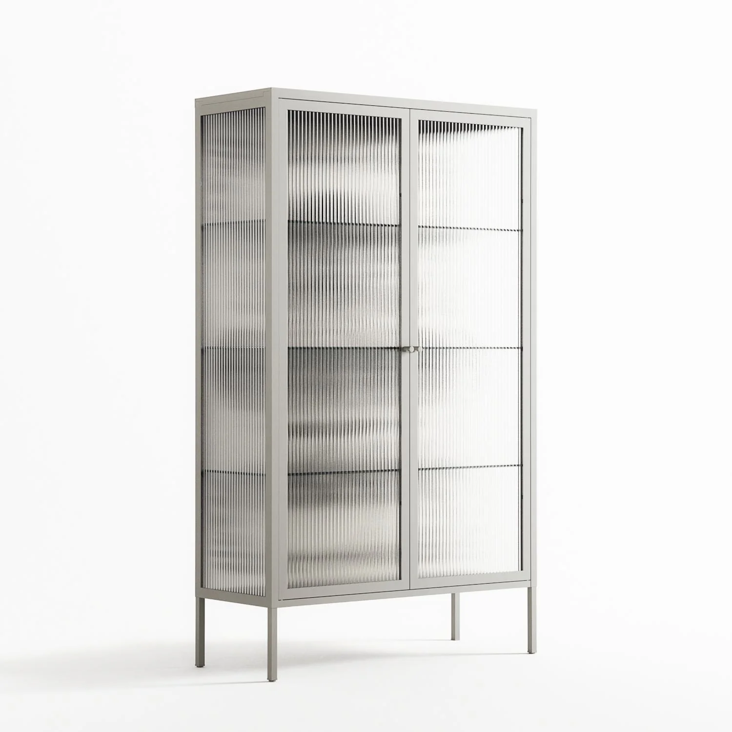 Barbed Bloom - Cabinet - Daphna Sebbane - Chalk - Reeded glass - Image 4