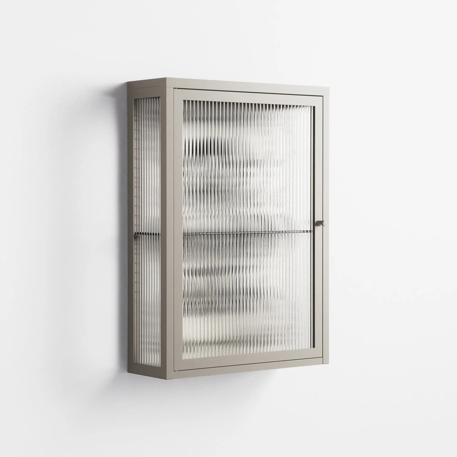 Barbed Bloom - Wall Cabinet - Daphna Sebbane - Pebble - Reeded glass - Image 4