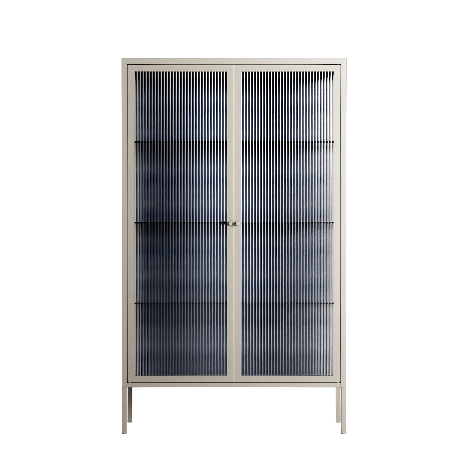 Basket Weave - Cabinet - Katie O’Shea - Pebble - Reeded glass