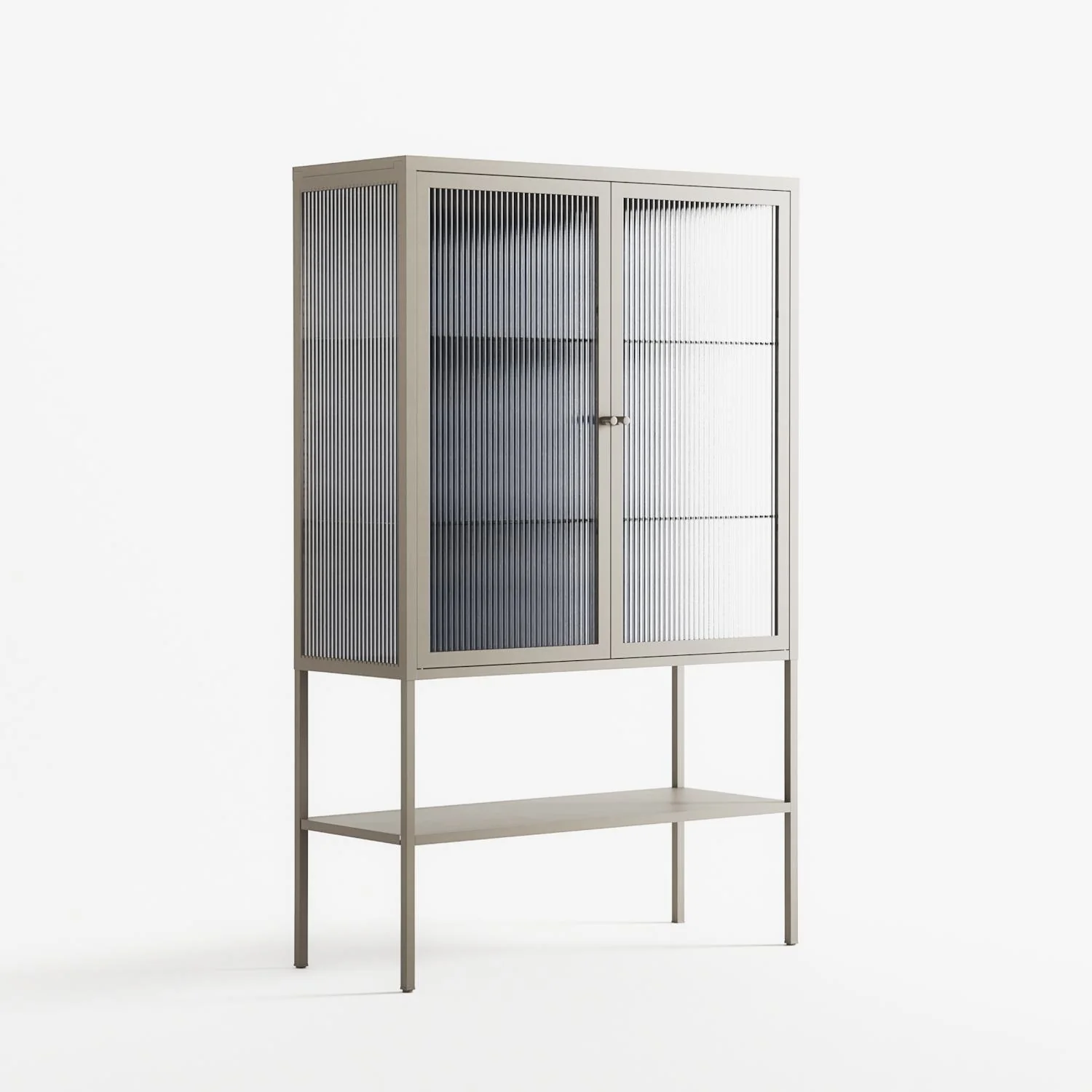 Basket Weave - Loft Cabinet - Katie O’Shea - Pebble - Reeded glass - Image 4