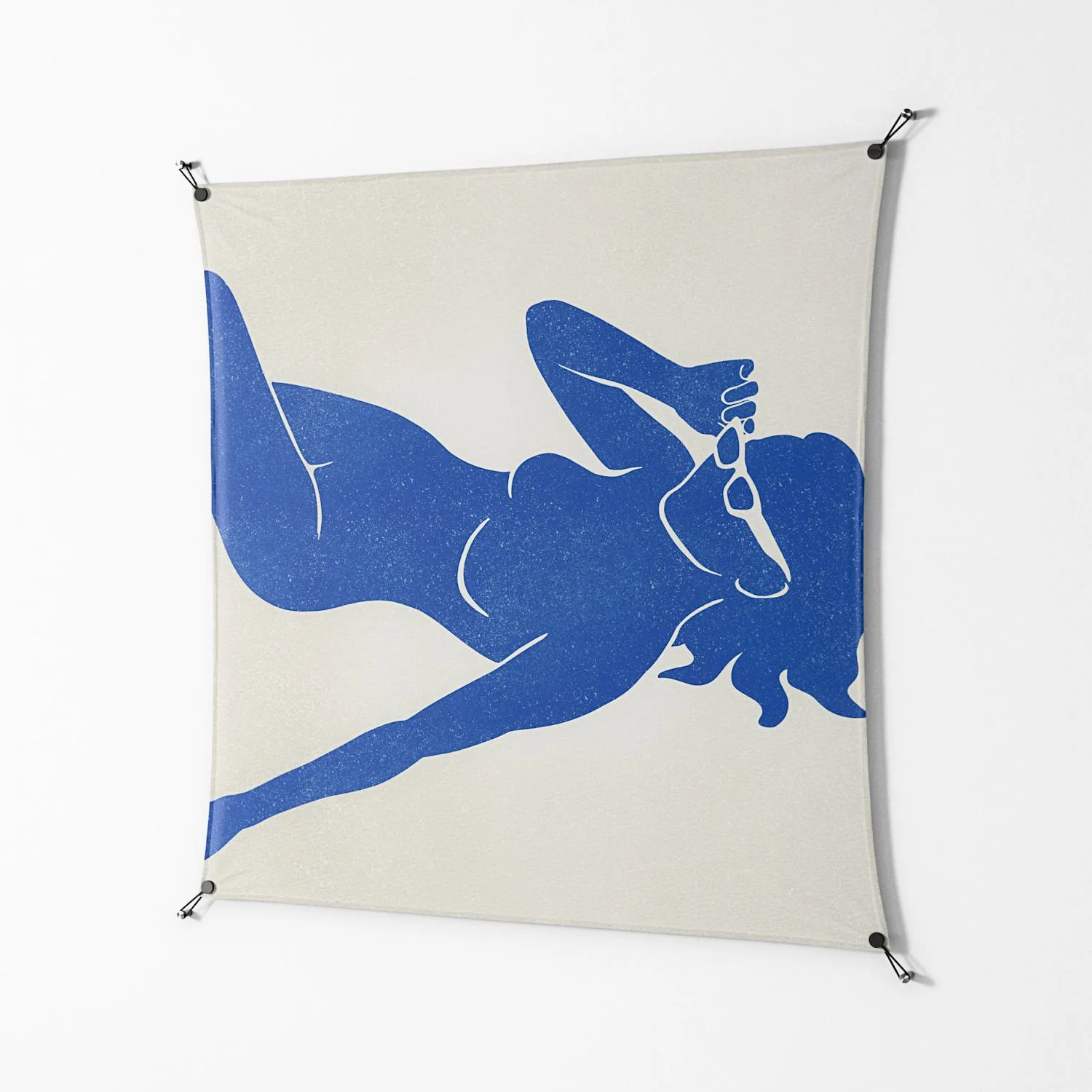 Basking Warmth - Work On Wall - Amy Suther - Black - 140 x 140 cm - Image 2