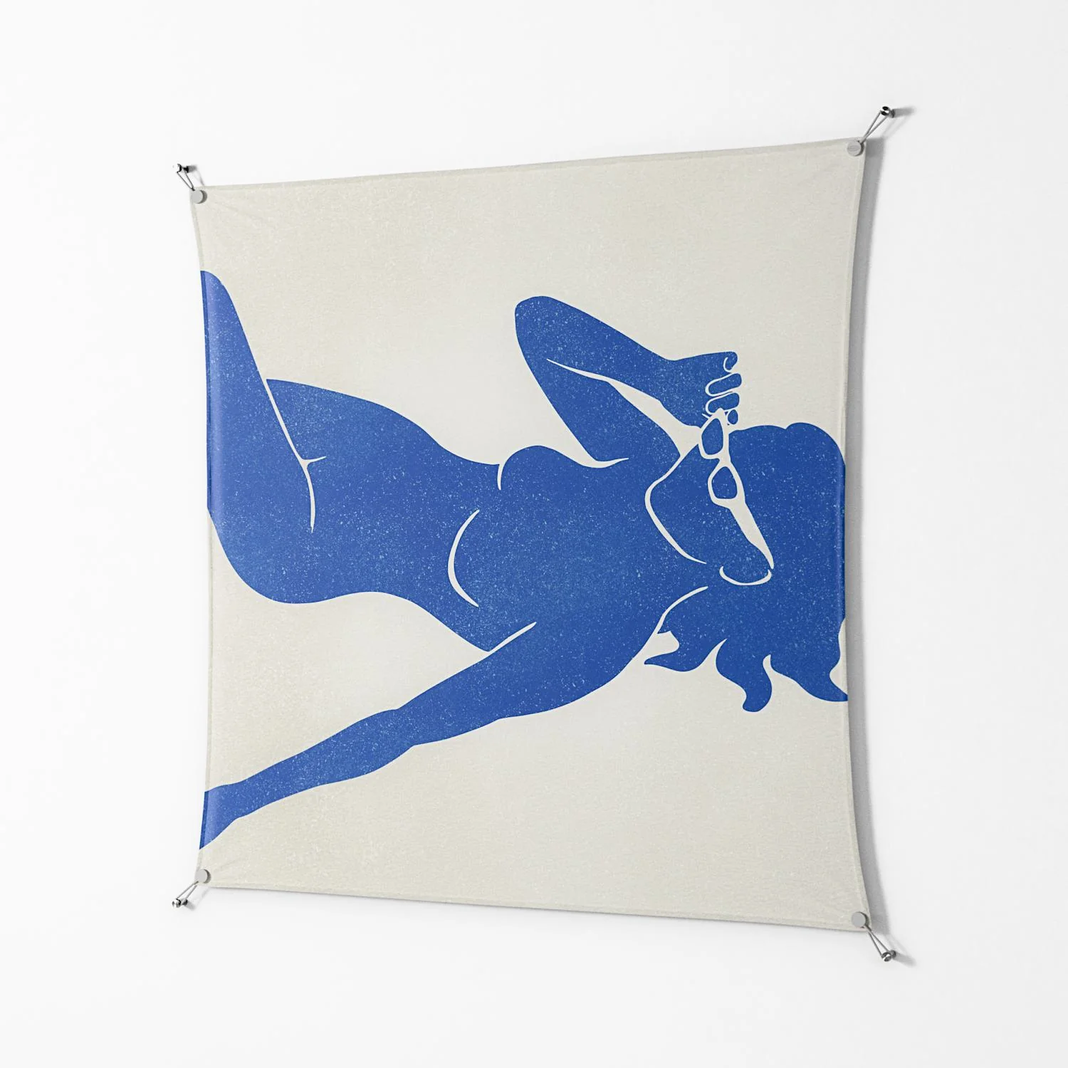 Basking Warmth - Work On Wall - Amy Suther - Silver - 140 x 140 cm - Image 2