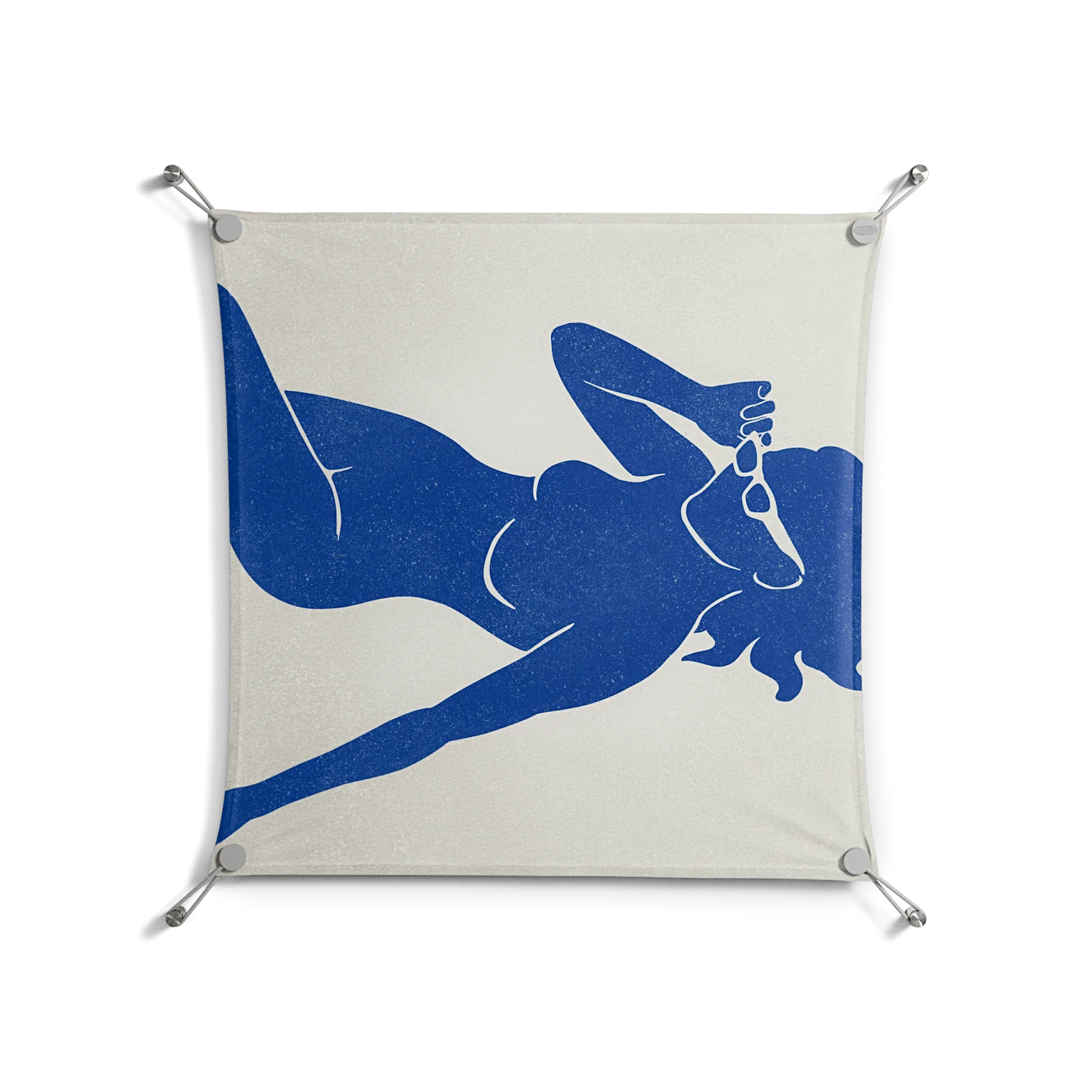 Basking Warmth - Work On Wall - Amy Suther - Silver - 70 x 70 cm