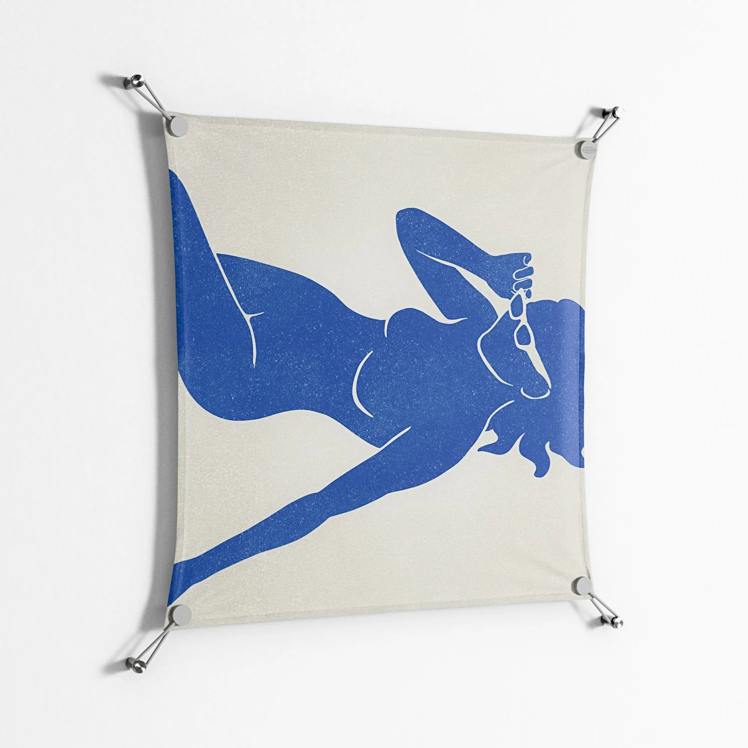 Basking Warmth - Work On Wall - Amy Suther - Silver - 70 x 70 cm - Image 2