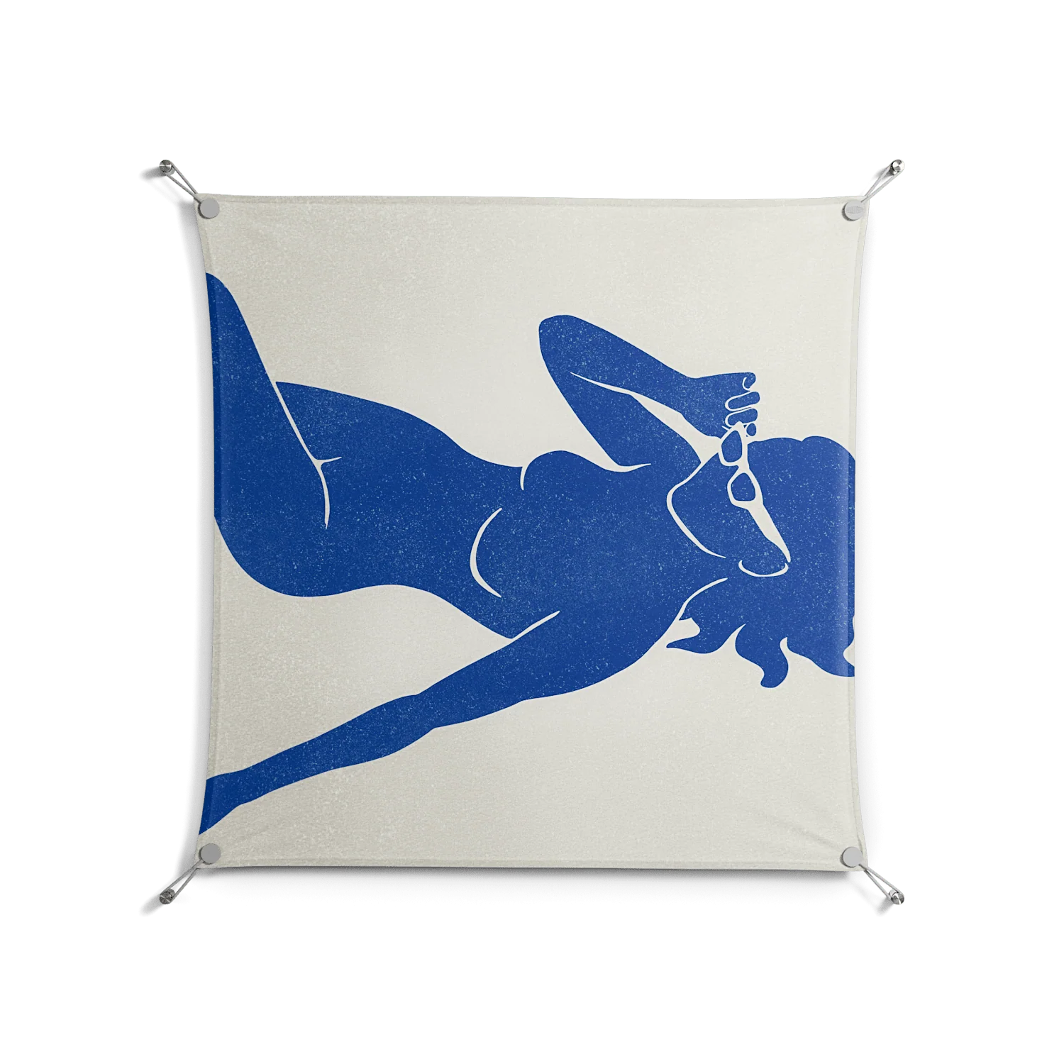 Basking Warmth - Work On Wall - Amy Suther - Silver - 90 x 90 cm