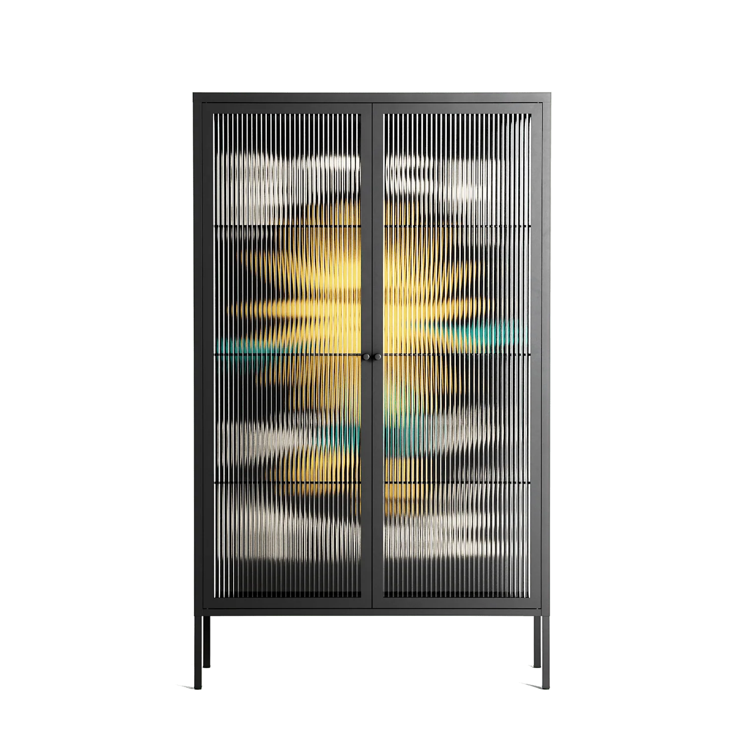 Bitch Don't Kill My Vibe - Cabinet - Aley Wild - Antracite - Reeded glass