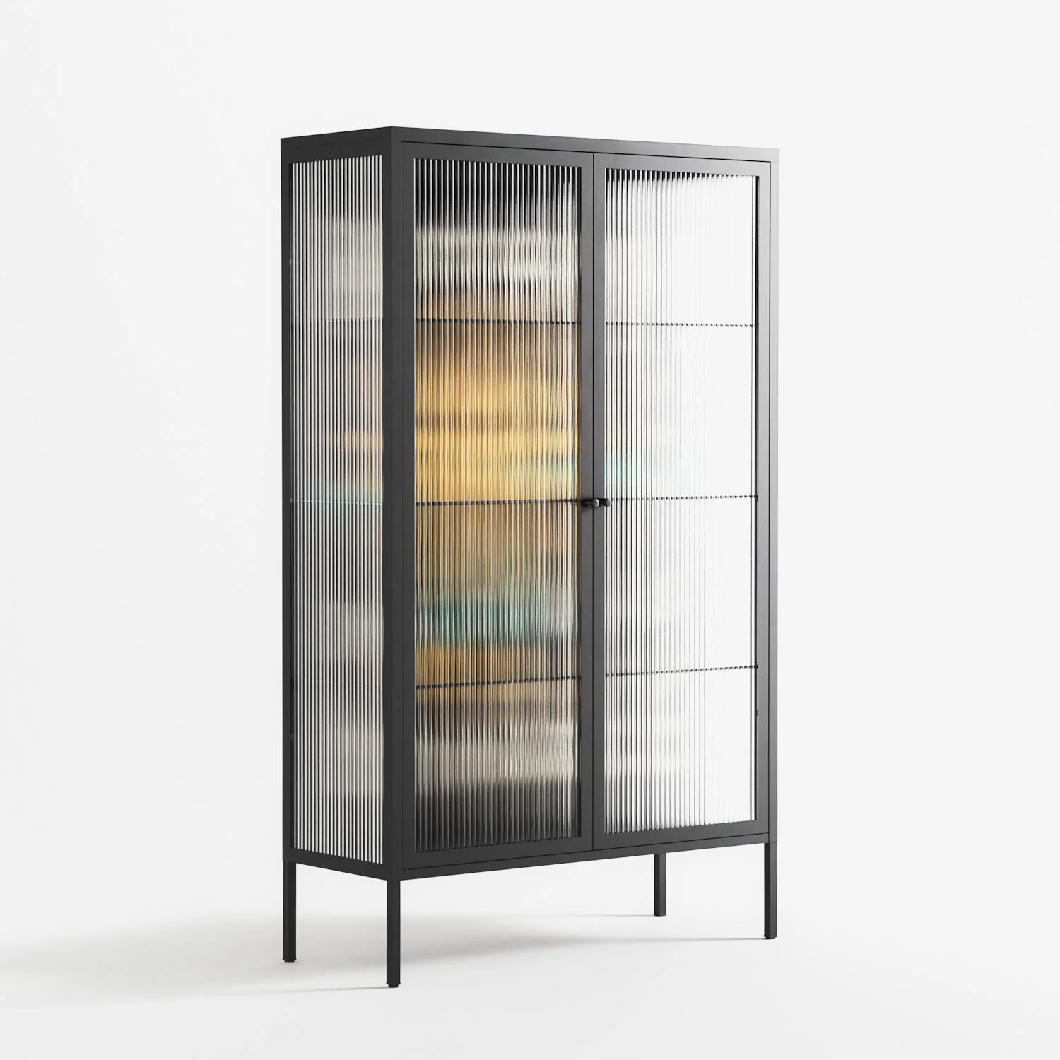 Bitch Don't Kill My Vibe - Cabinet - Aley Wild - Antracite - Reeded glass - Image 4