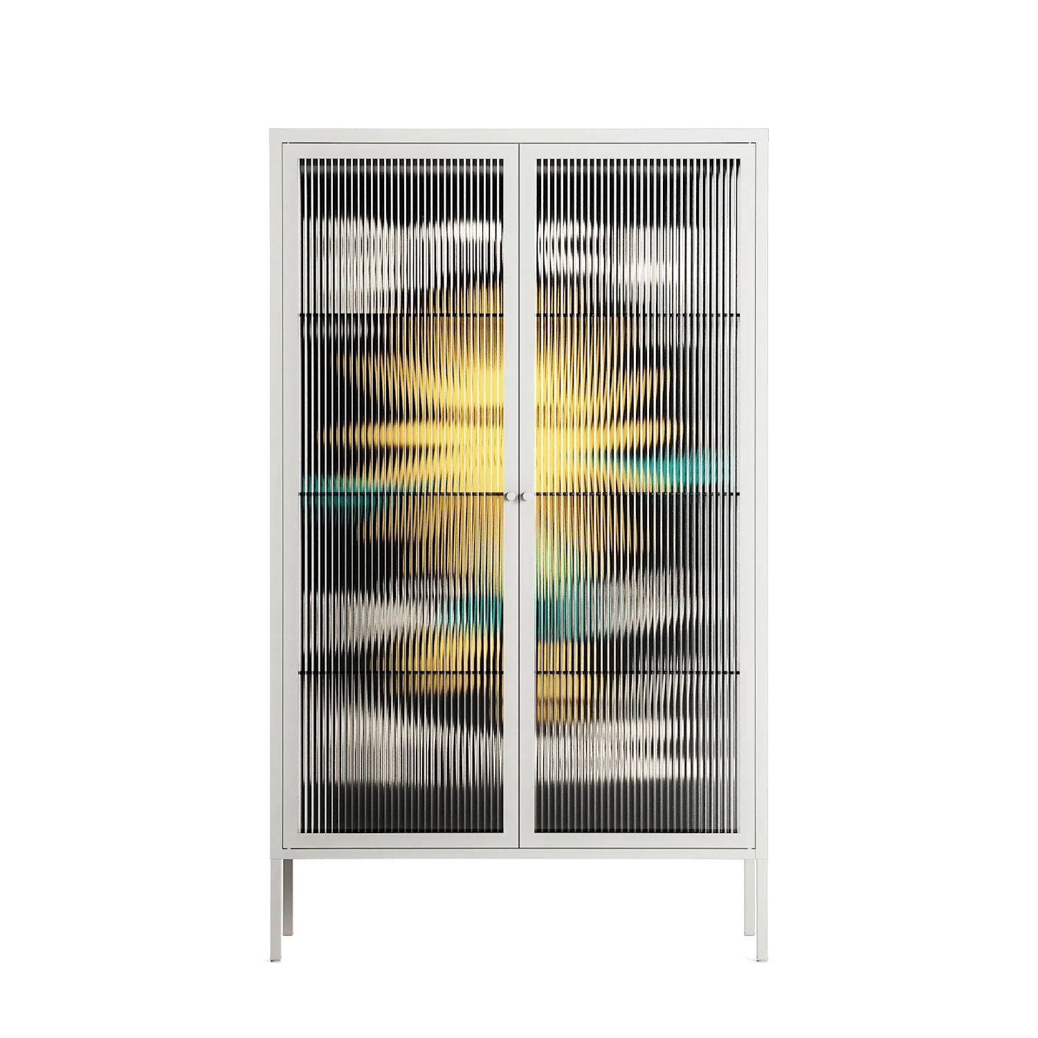 Bitch Don't Kill My Vibe - Cabinet - Aley Wild - Chalk - Reeded glass