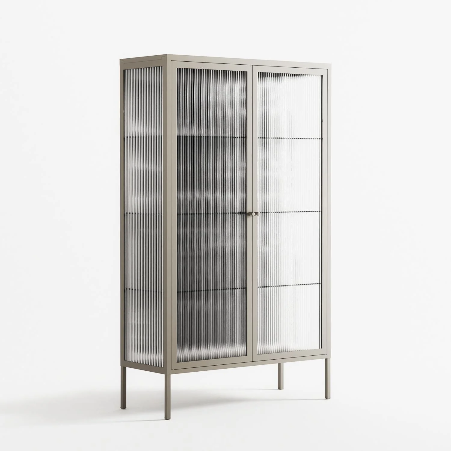 Black Flower - Cabinet - Konrad Blaszczyk - Pebble - Reeded glass - Image 4