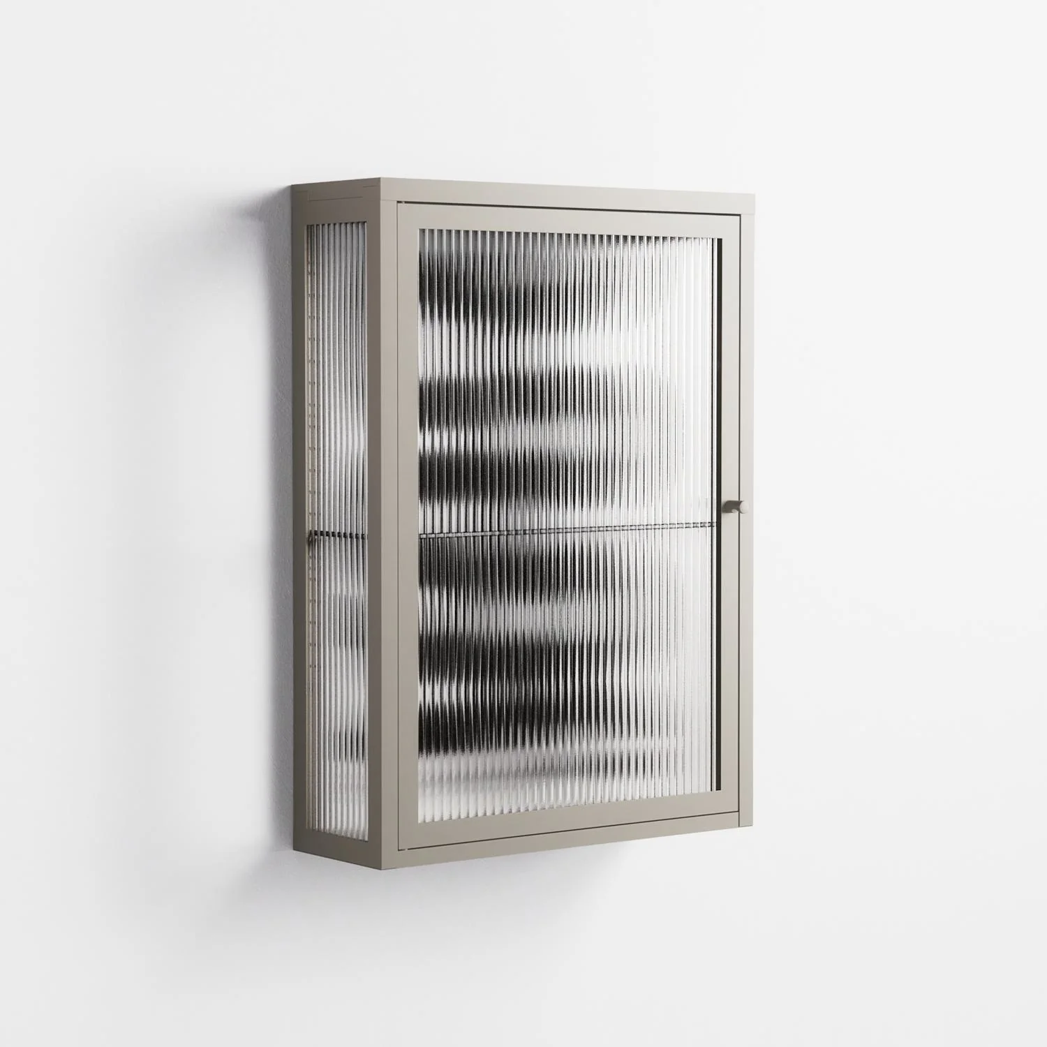 Black Waves - Wall Cabinet - Alexander Khabbazi - Pebble - Reeded glass - Image 3