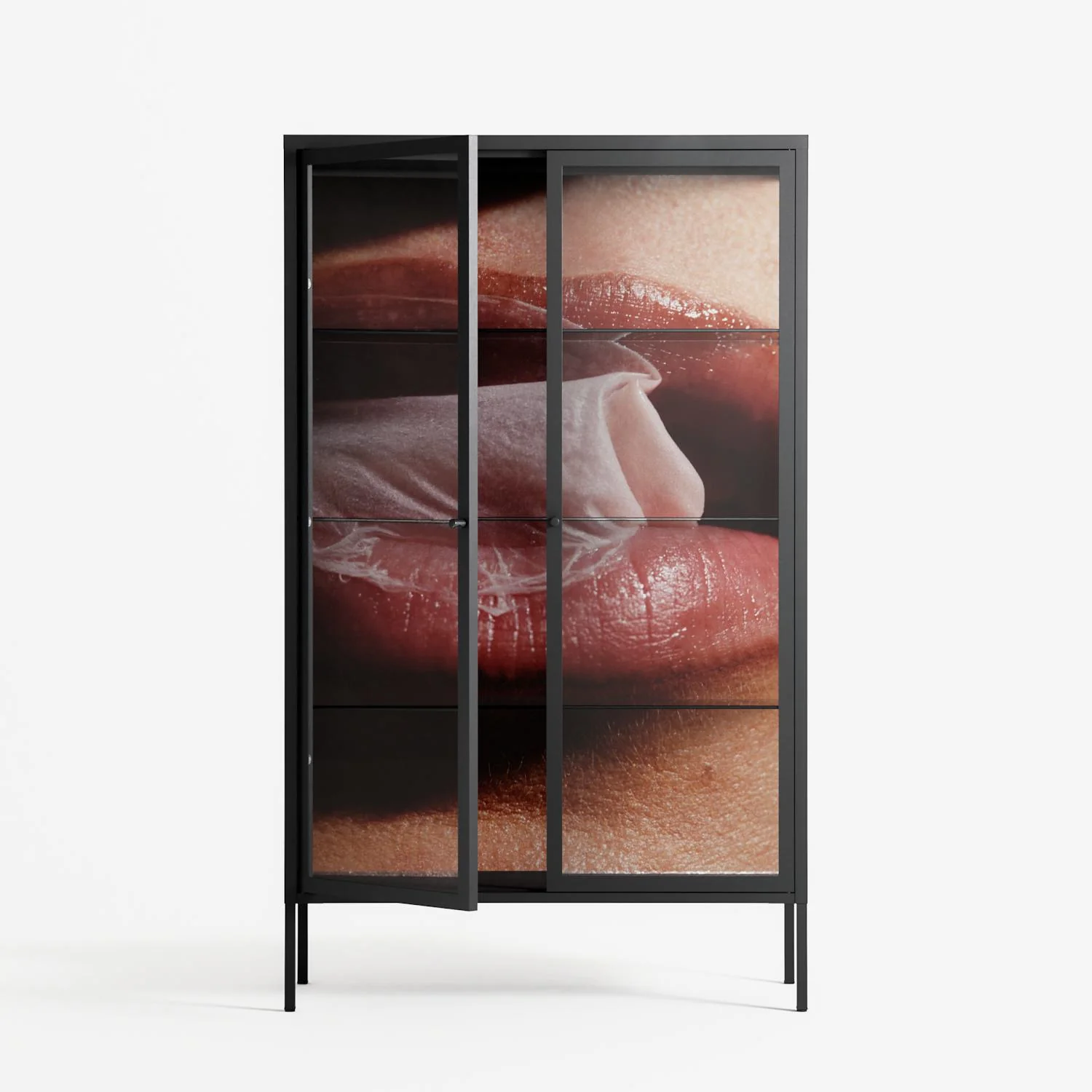 Blow - Cabinet - Nadia Ryder - Antracite - Clear glass - Image 2