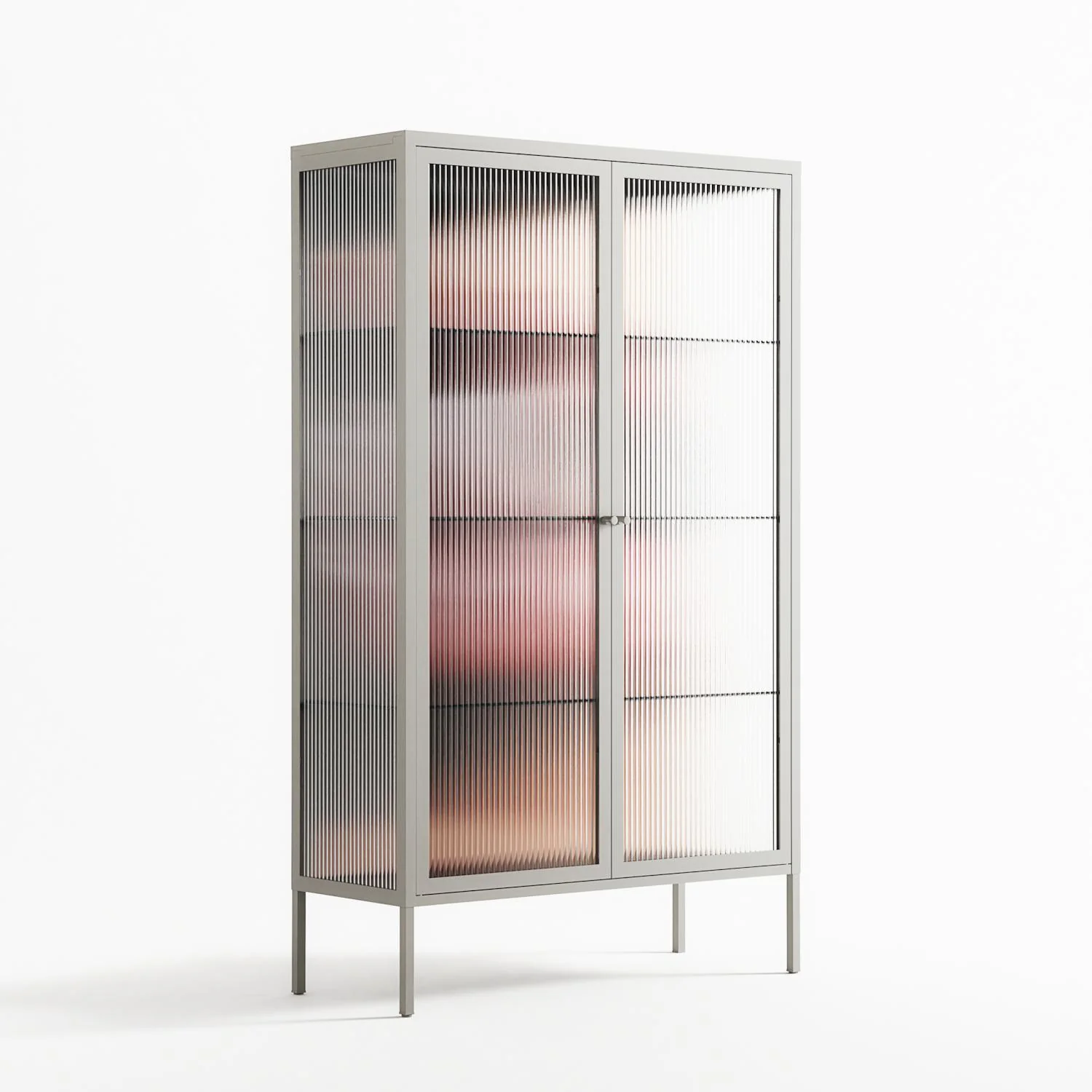 Blow - Cabinet - Nadia Ryder - Chalk - Reeded glass - Image 4