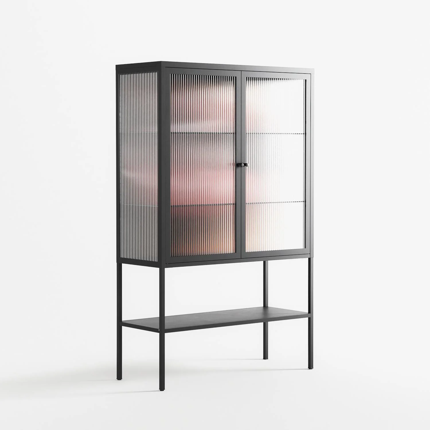 Blow - Loft Cabinet - Nadia Ryder - Antracite - Reeded glass - Image 4